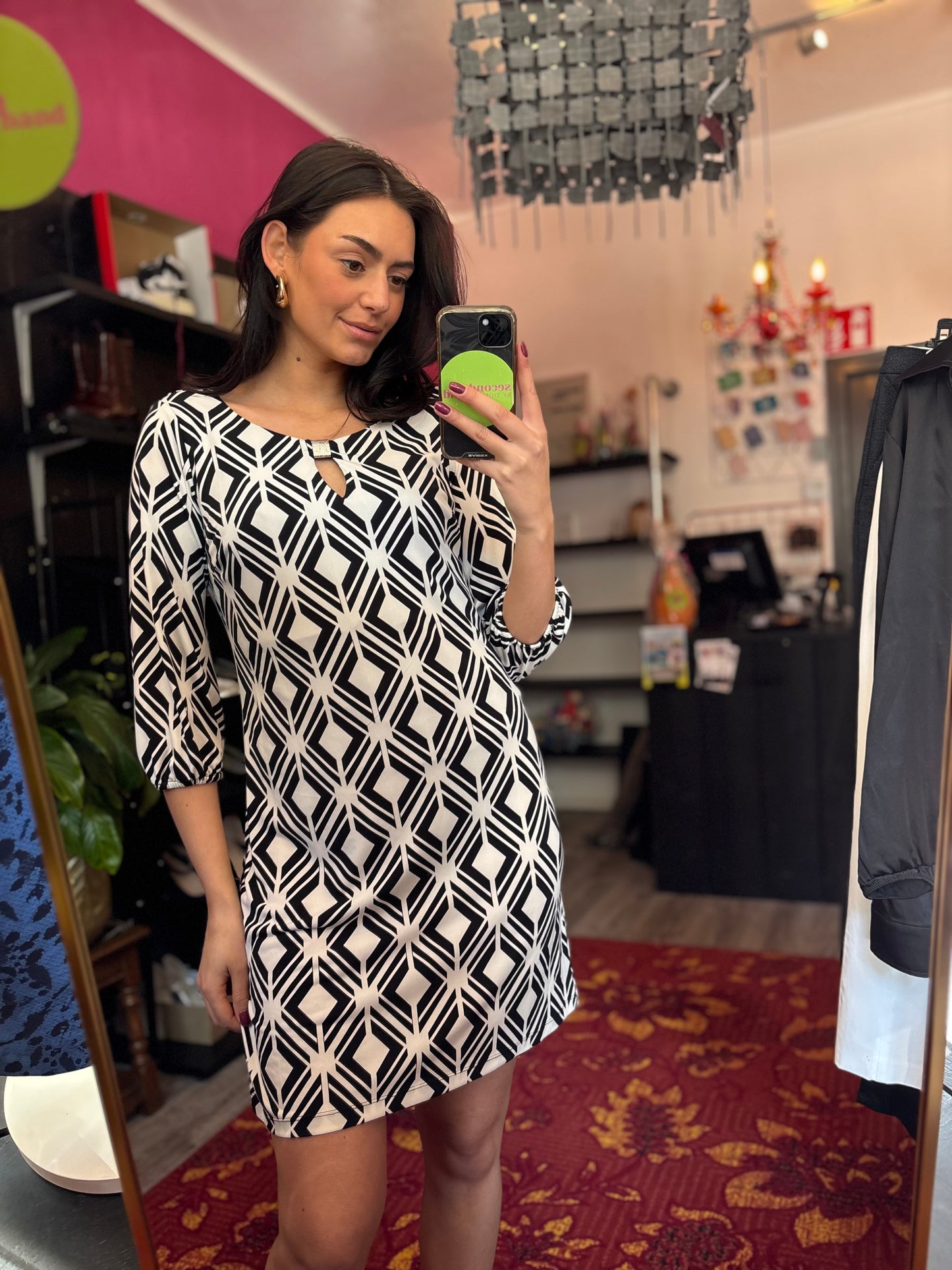 411-7 Enfocus studio jurk maat 38