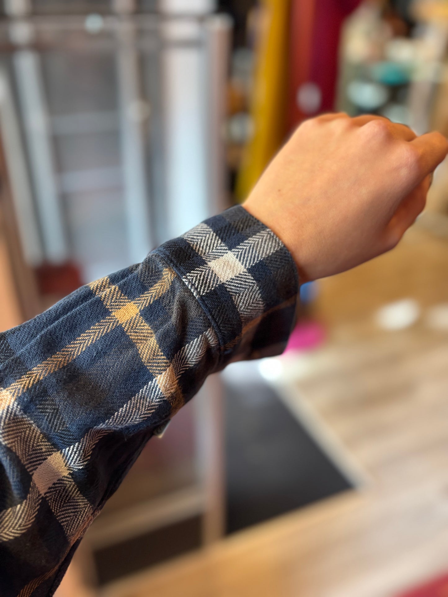 69-22 Zusss jurk blauw maat L