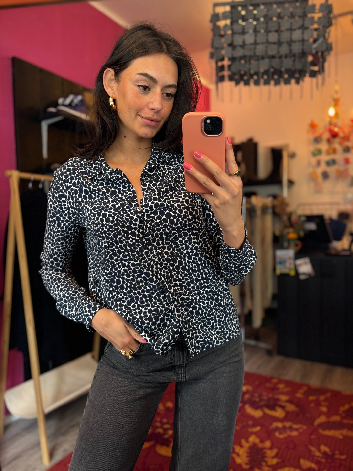 342-52 Mbym blouse size XS