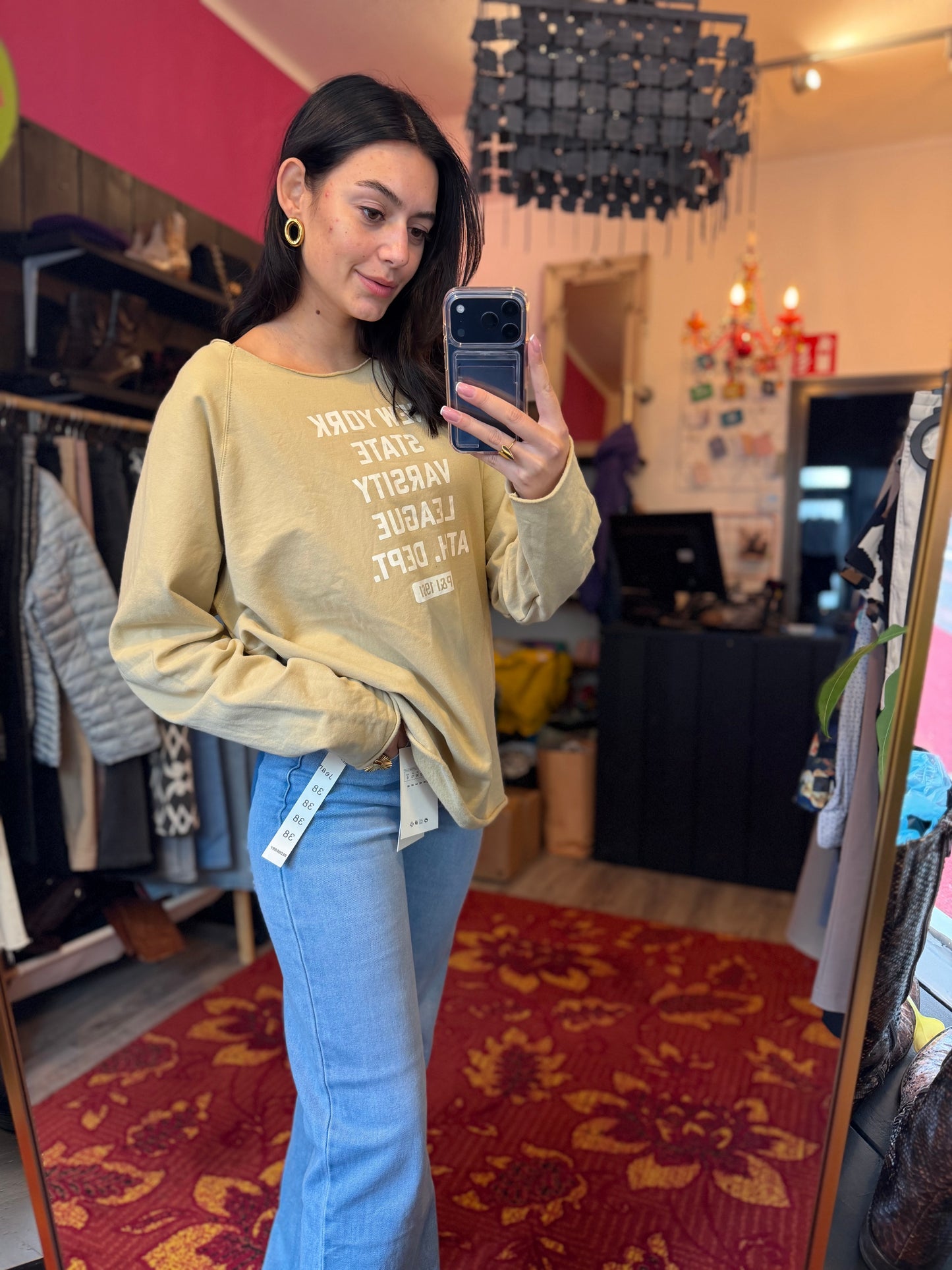 452-107 Penn&INK fleecetrui maat XXL