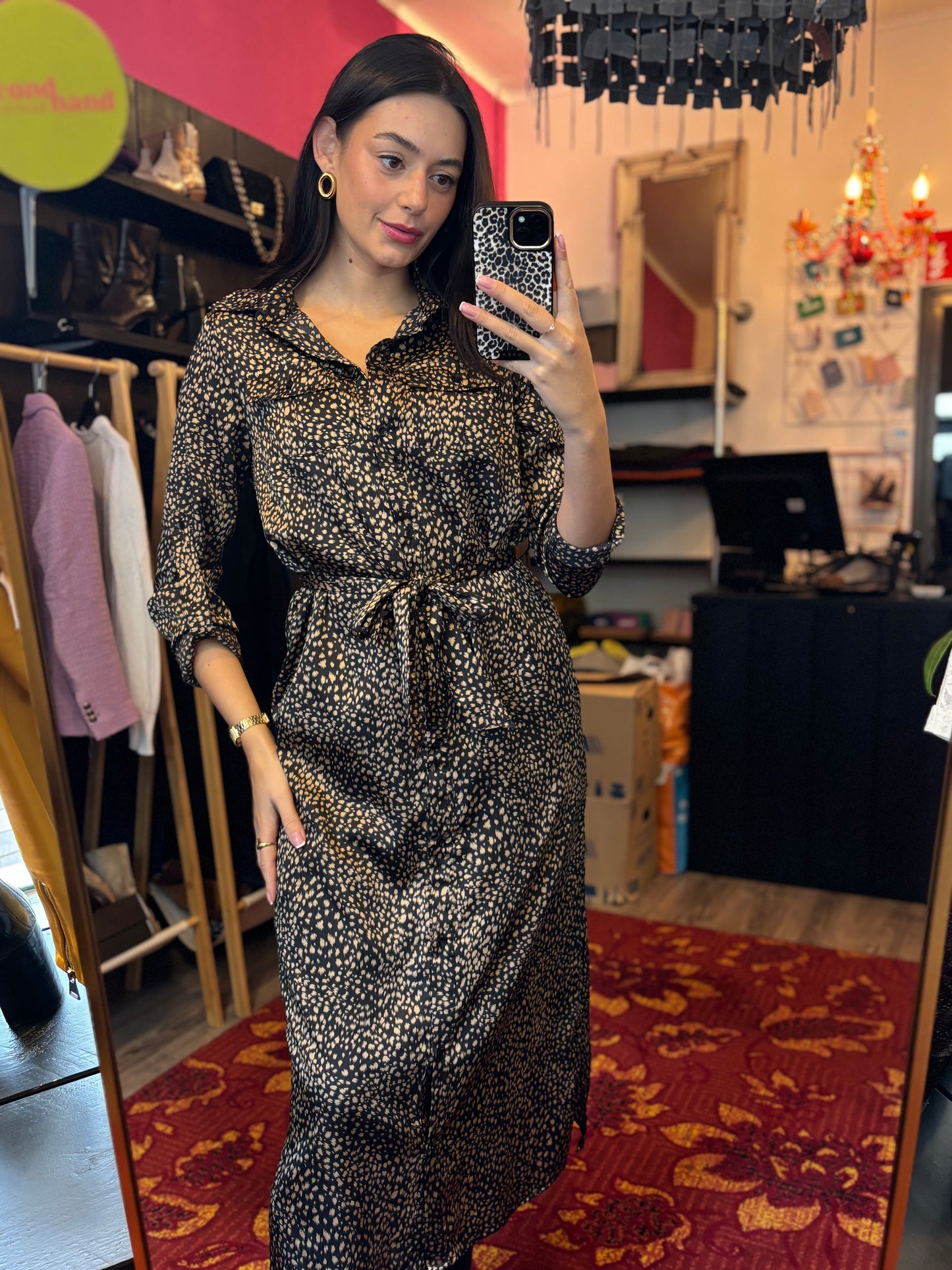 490-2 My Jewellery jurk maat M