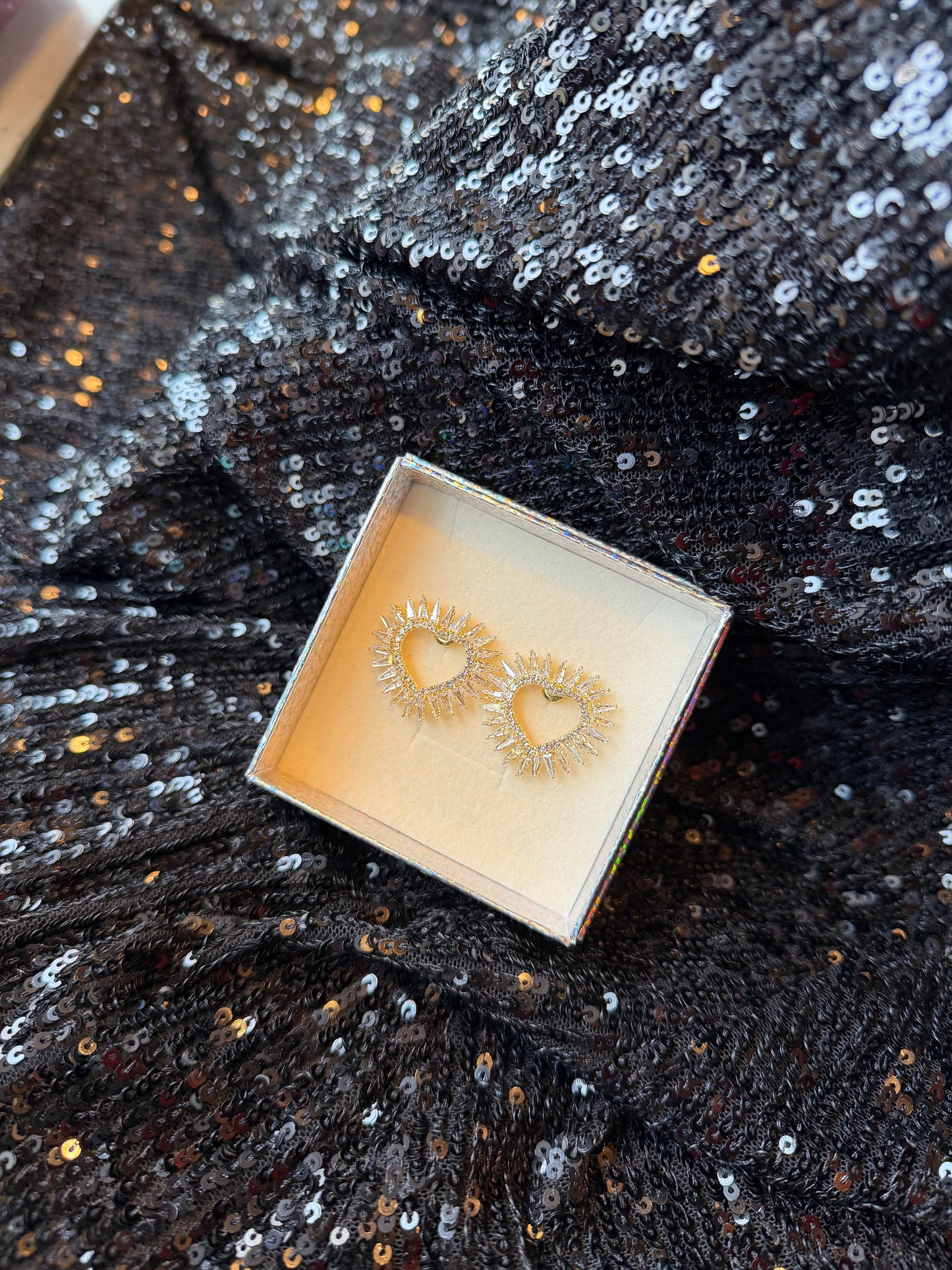 Oorbellen festive goud