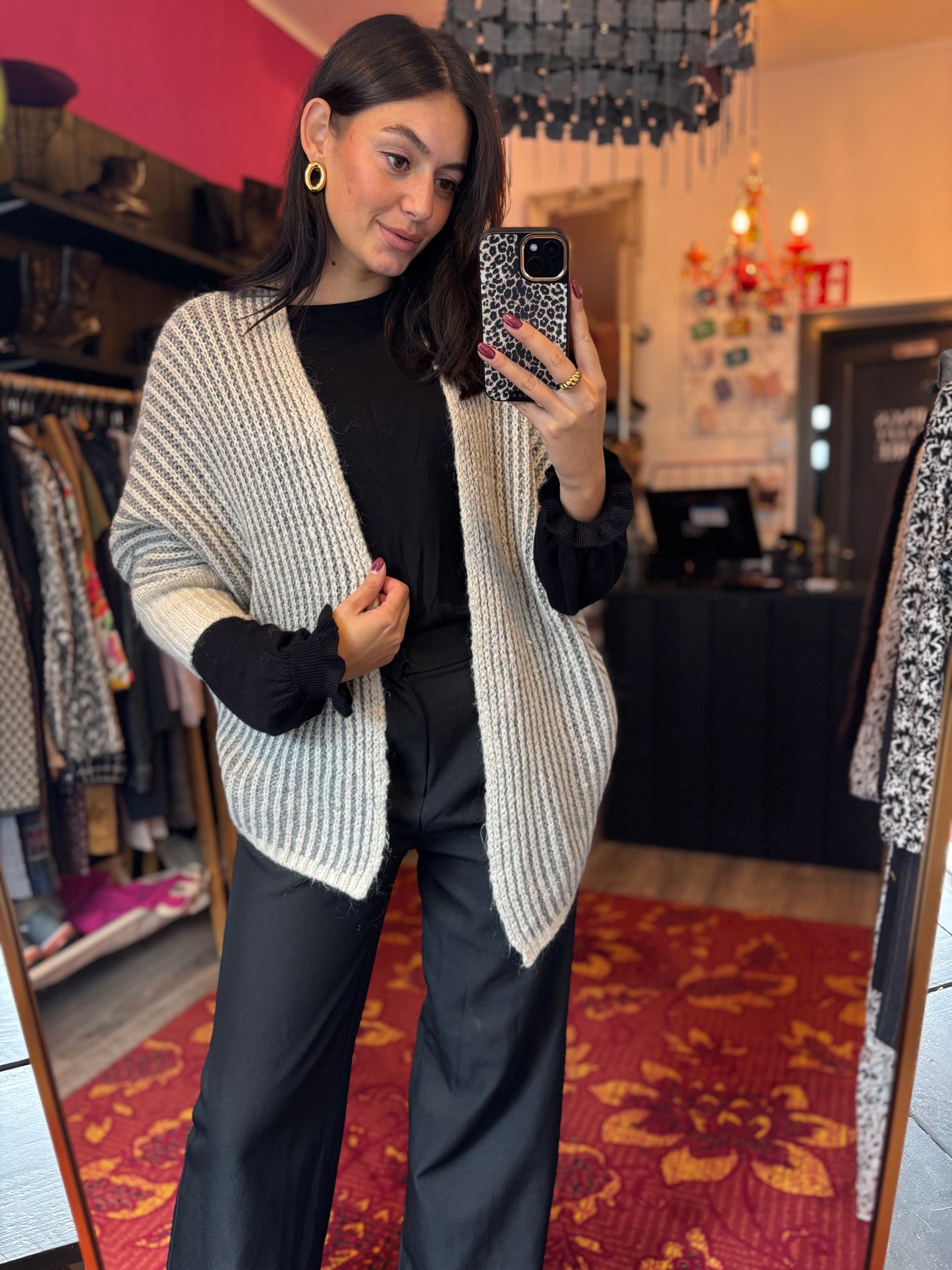 176-128 Set vest maat 40