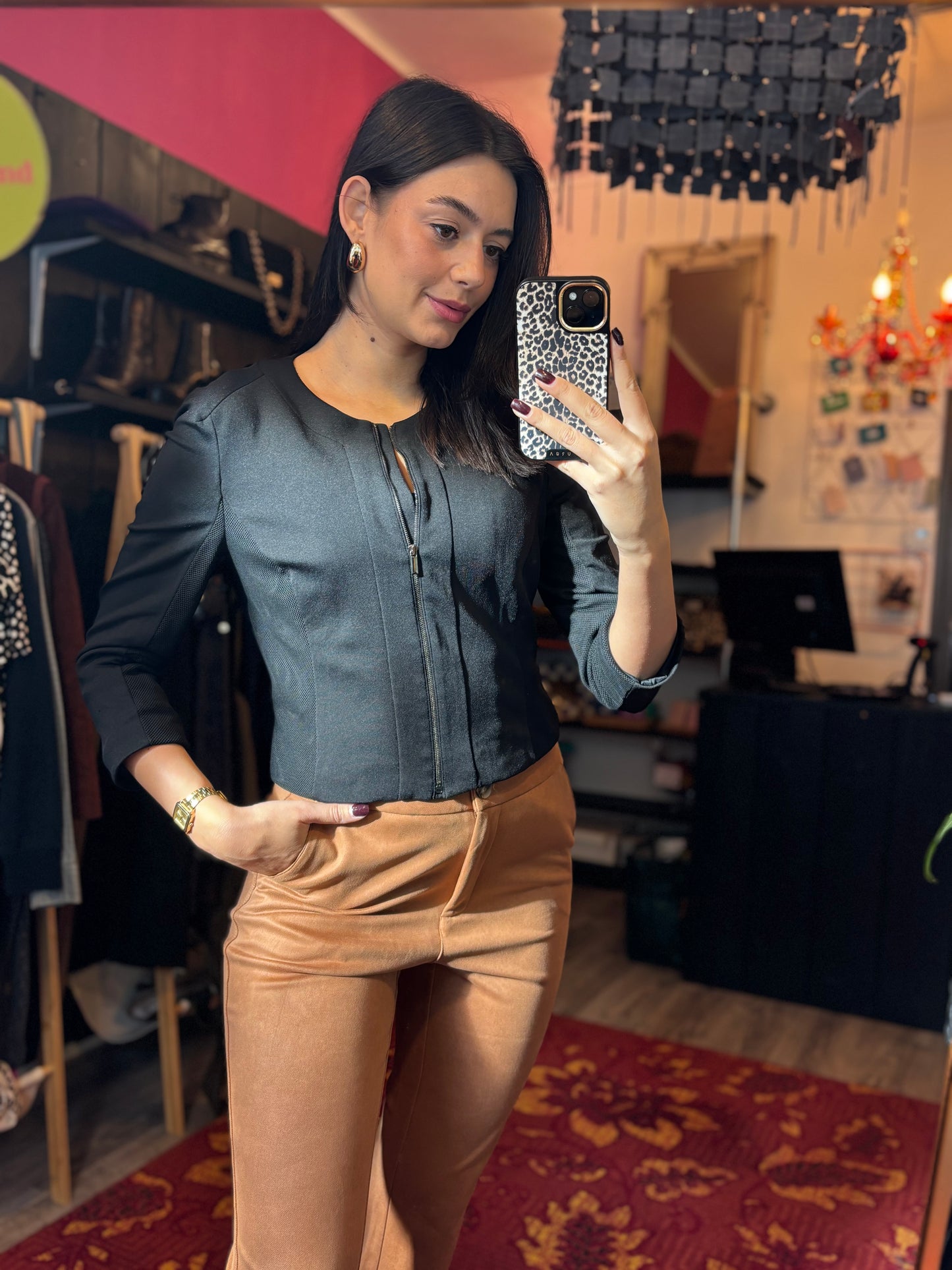 283-87 Penny black jasje maat L