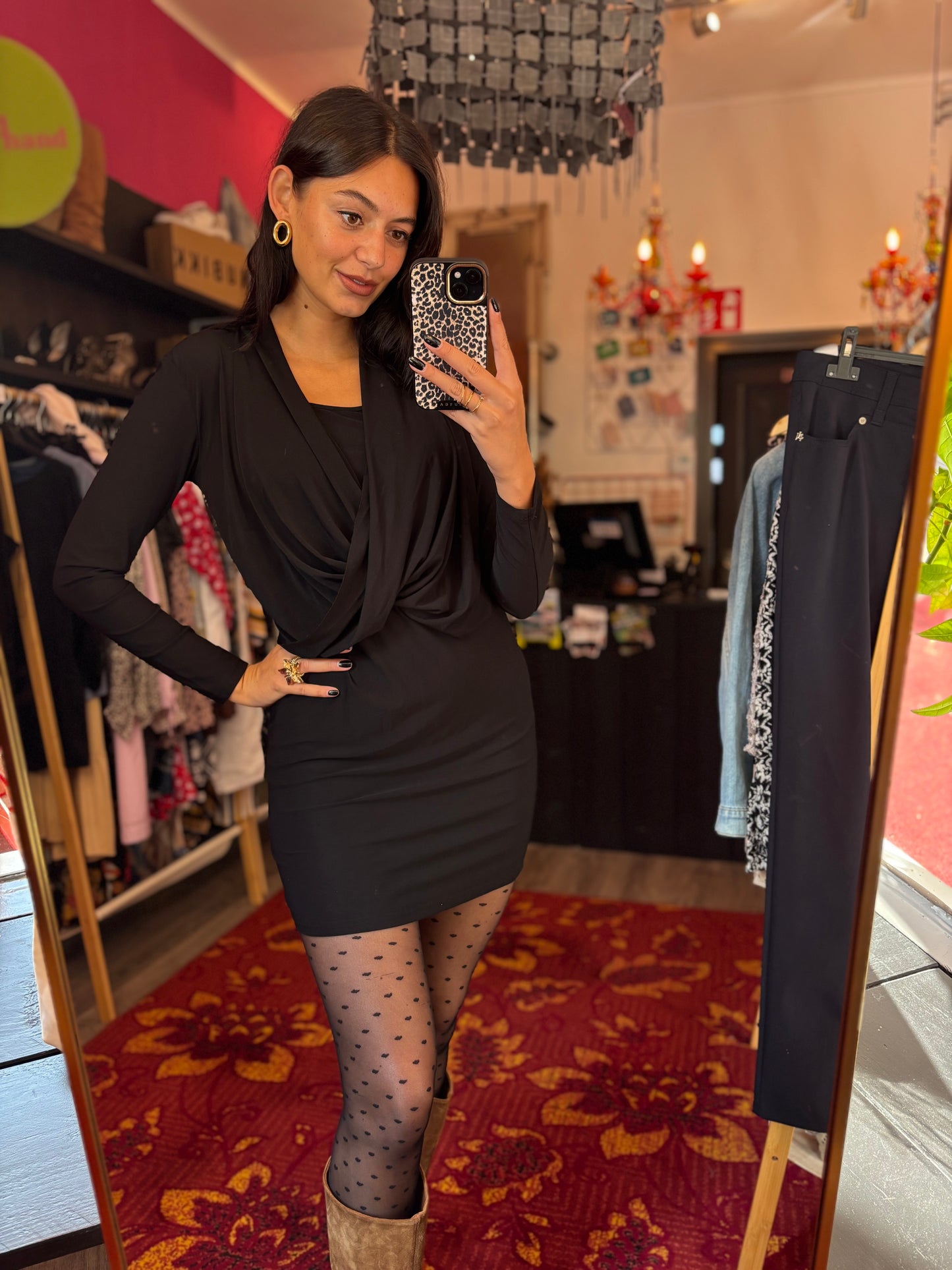 411-125 Vila jurk maat M