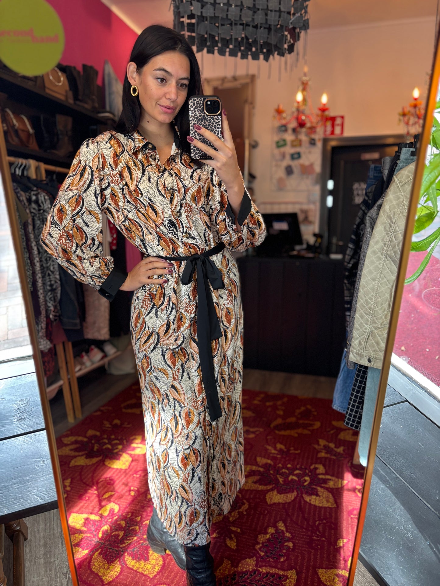 461-4 K-design jurk maat M