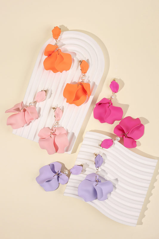 Fuchsia Haze Earrings