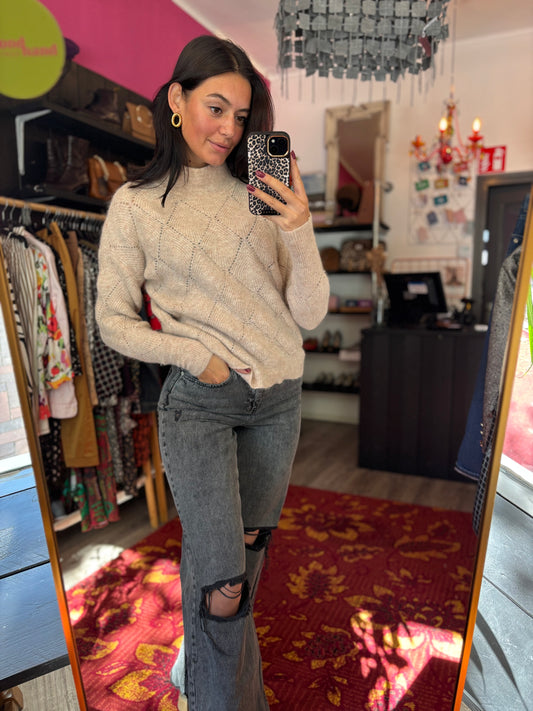 79-22 Colourful rebel jeans maat S