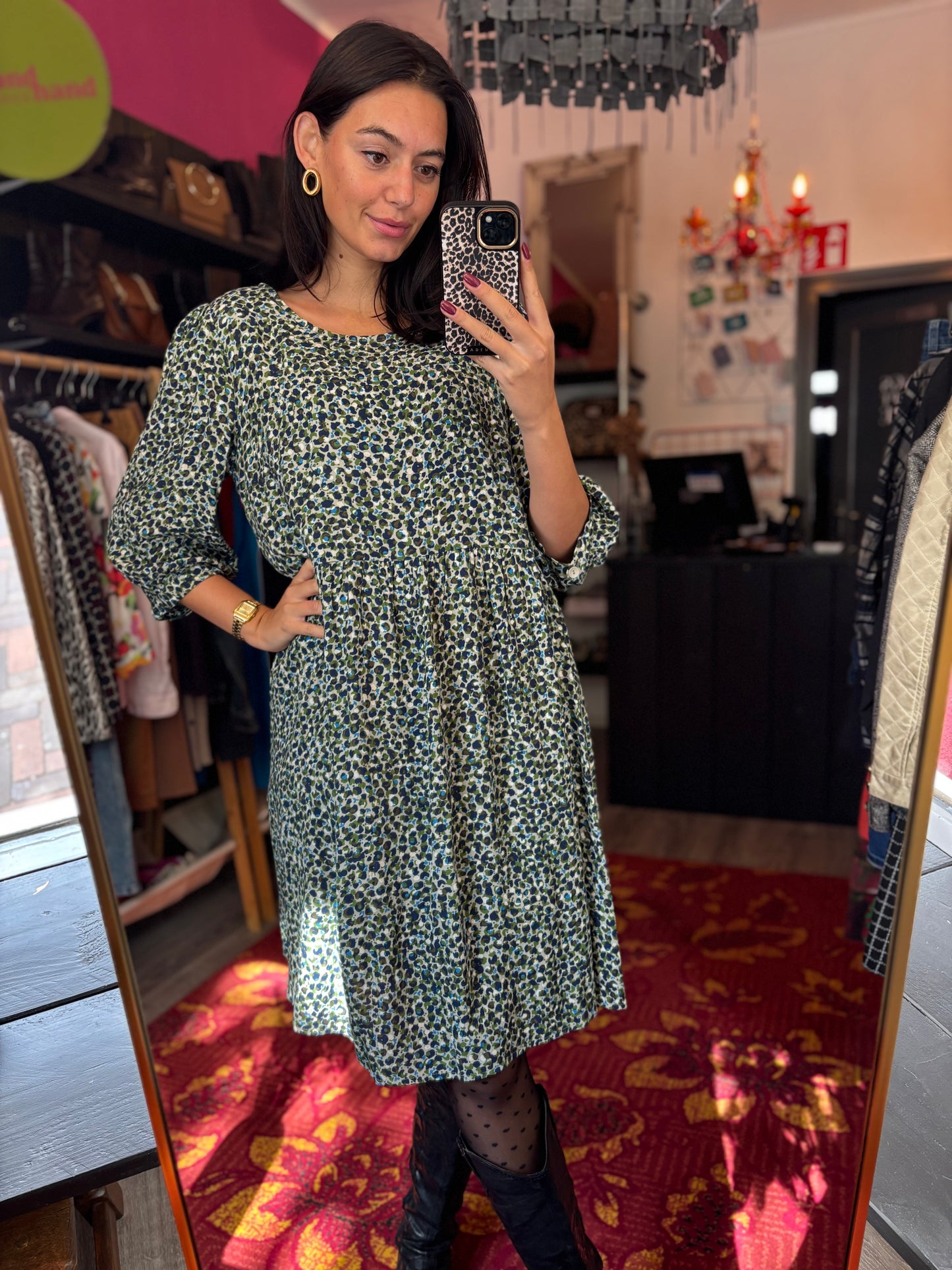 467-1 Comma jurk maat 38