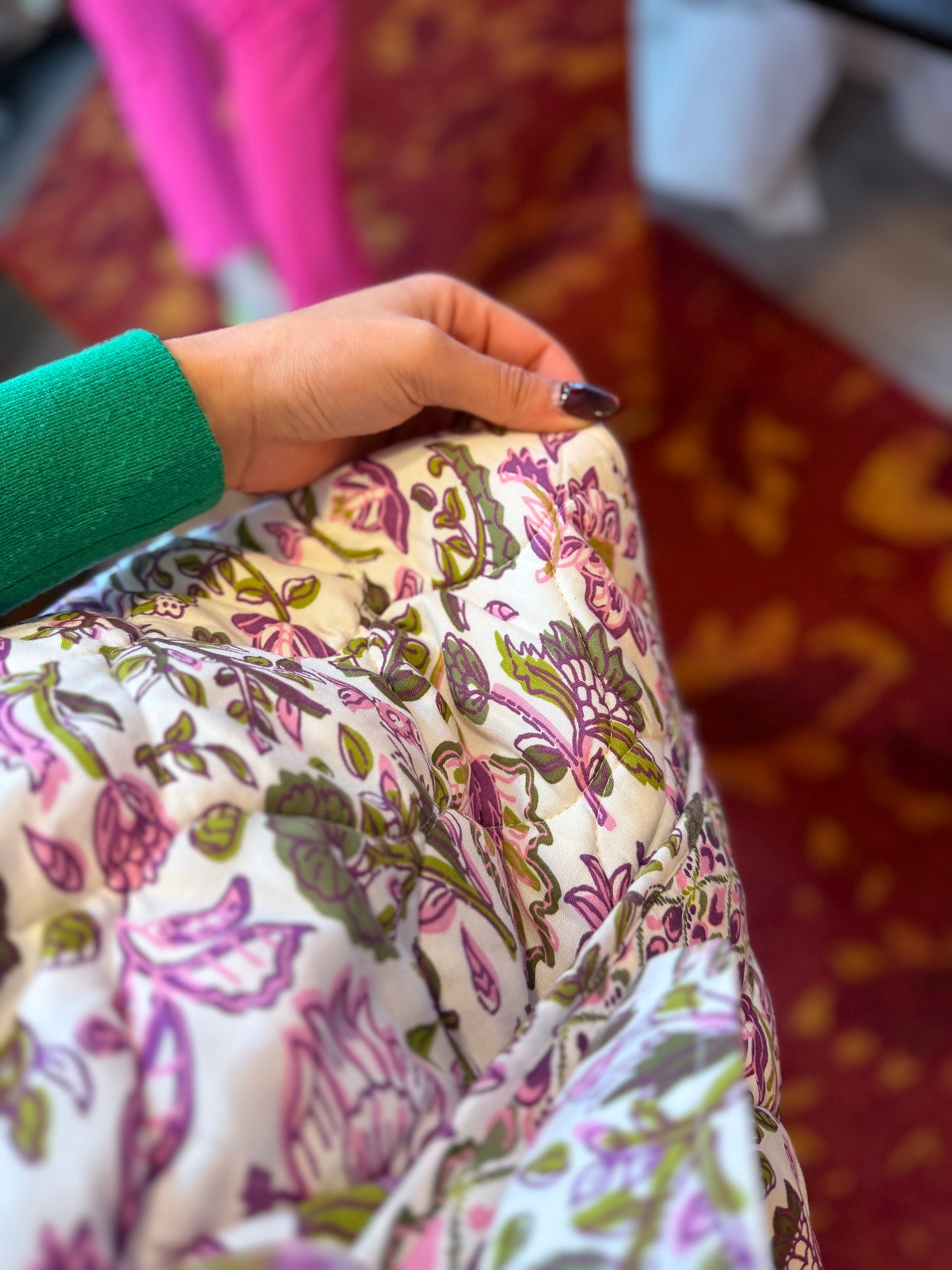 510-2 FSTVL bloemen gilet maat 44