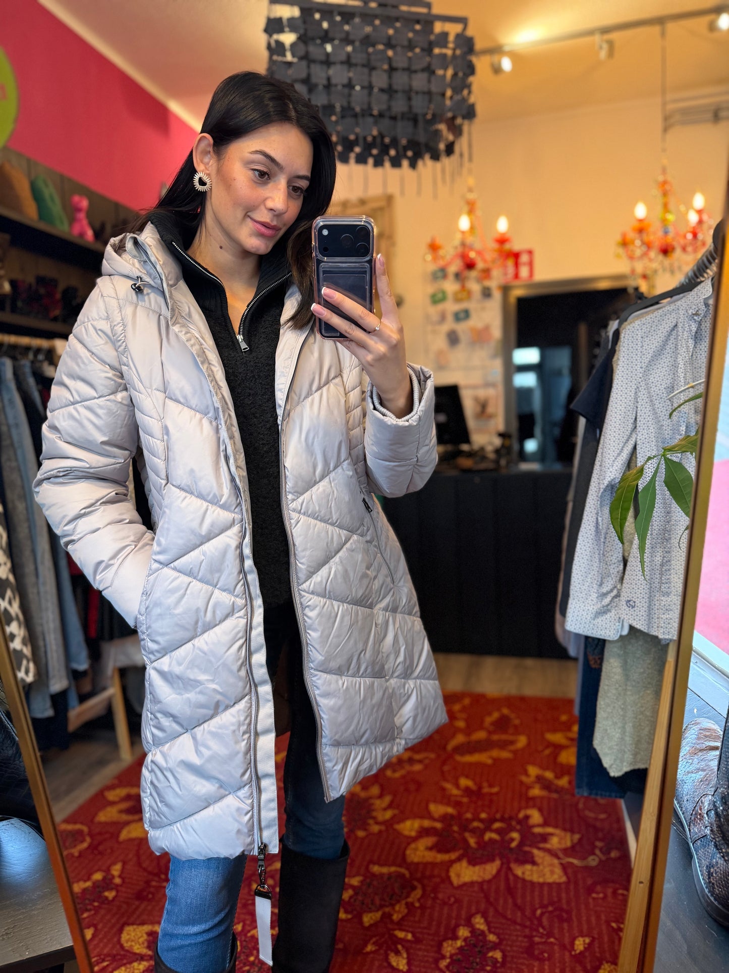 452-111 Adagio parka jas maat 44