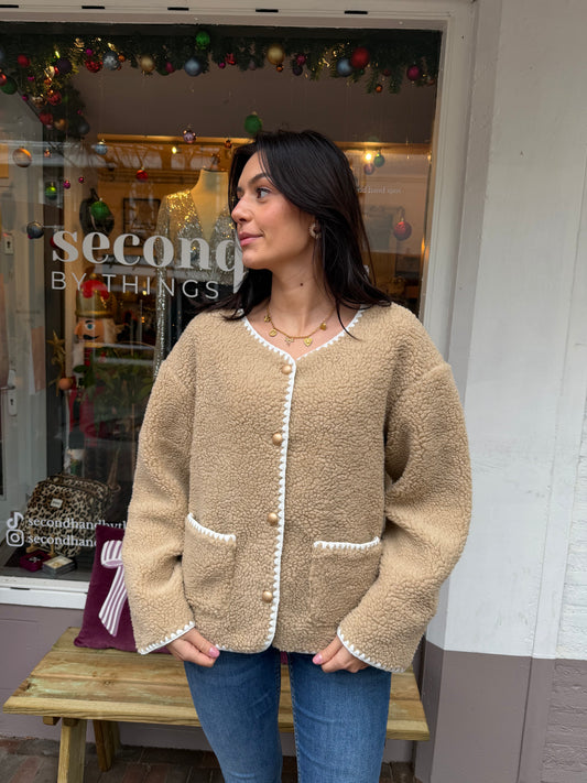 400-157 Gimme teddy jasje/vest maat M