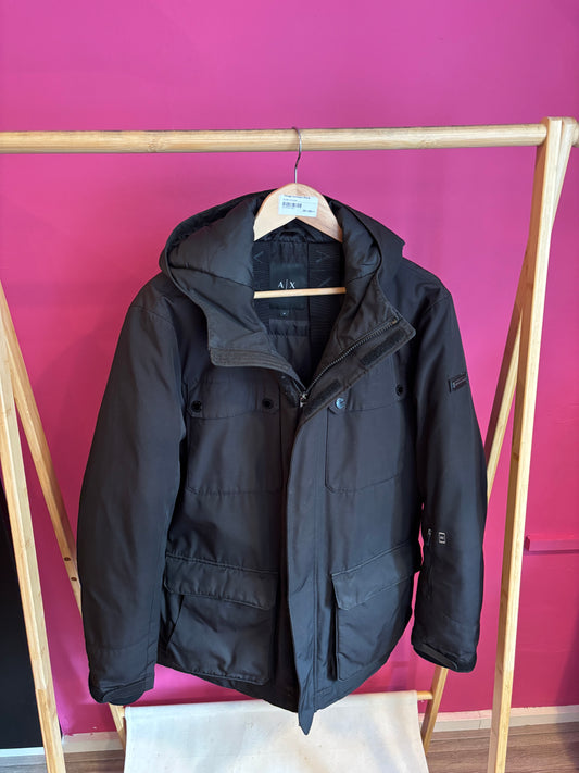 62-37 Armani heren winterjas maat M