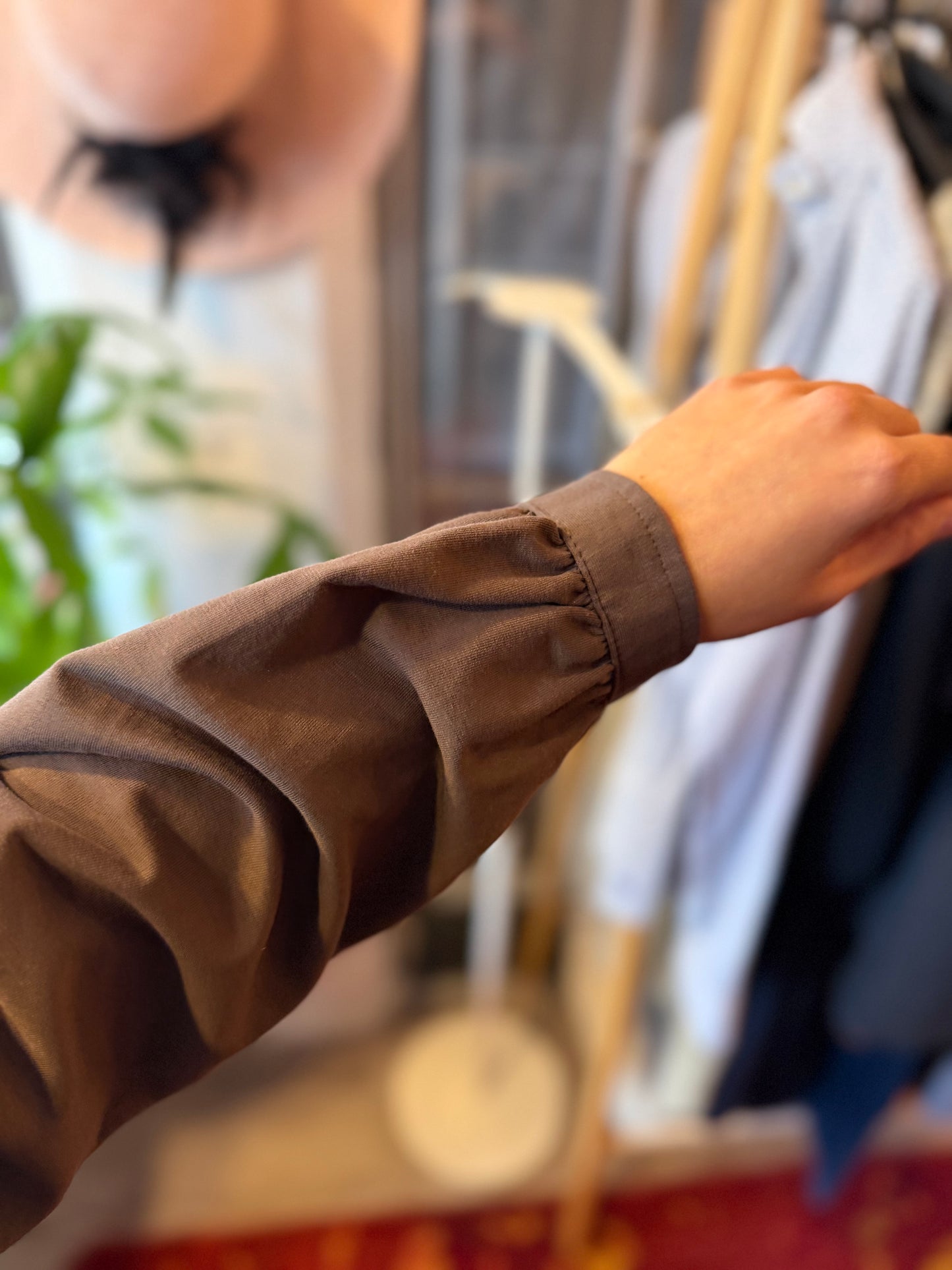 494-7 Bruin vestje maat L/XL