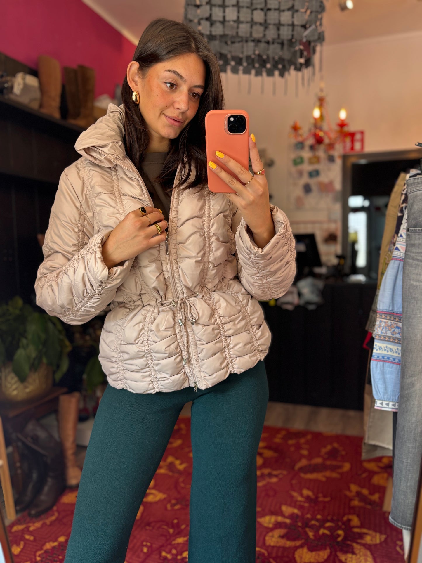 243-120 Veste SaoPaulo rose clair