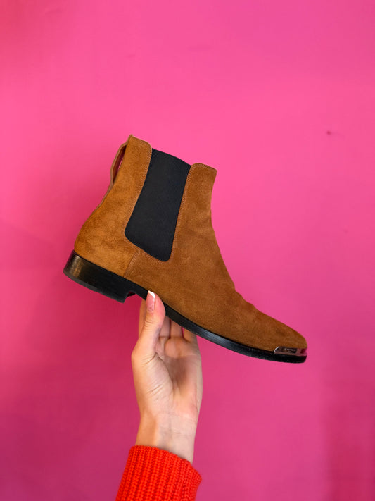 431-33 Givenchy botte dallas chelsea light brown maat 39