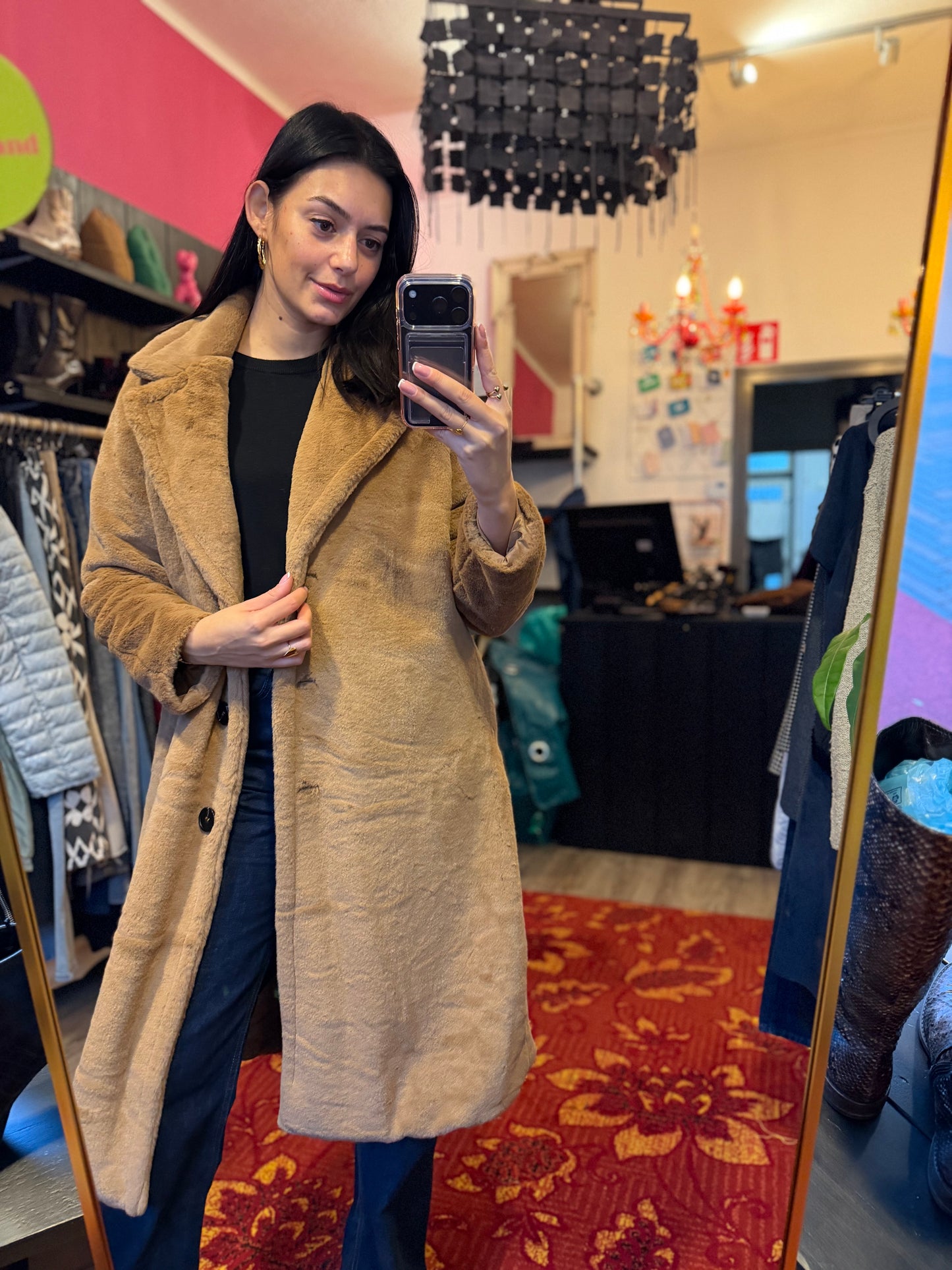 411- Teddy jas maat M polyester