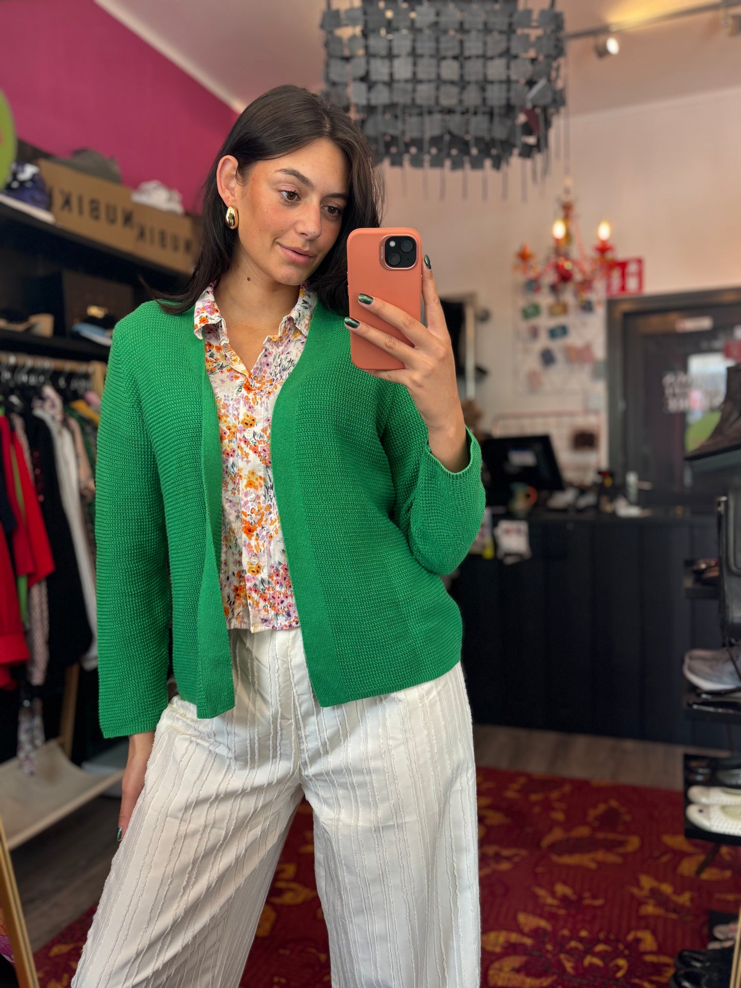 91-56 Rabe vestje groen maat 40