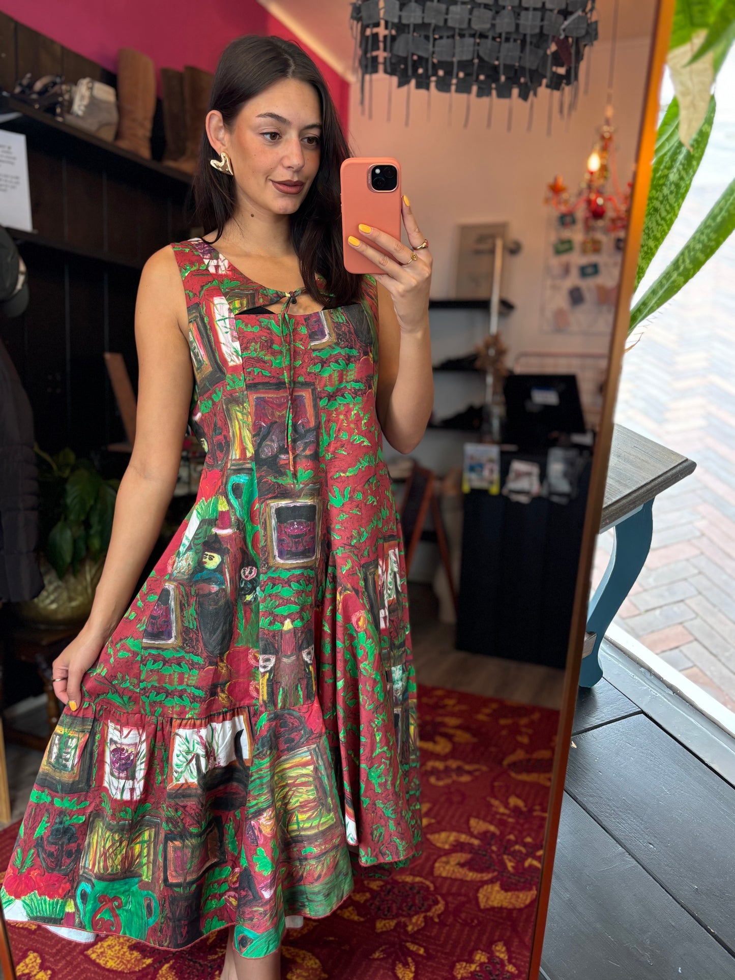 53-50 Heart jurk maat XXL