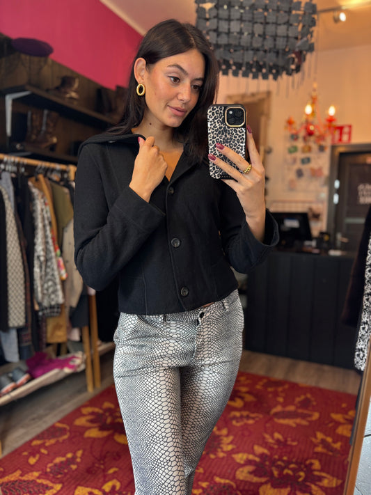 475-3 Marc cain vest wol maat M