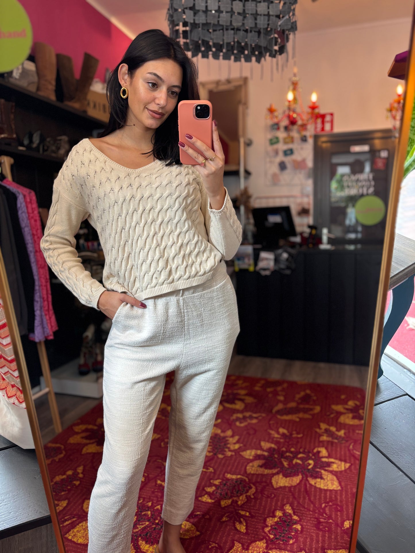 89-59 Selected femme broek maat M