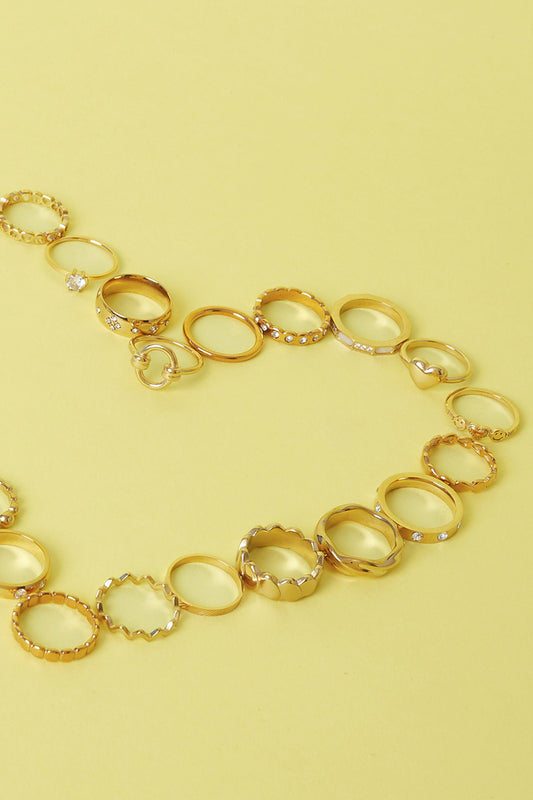 Draped statement ring