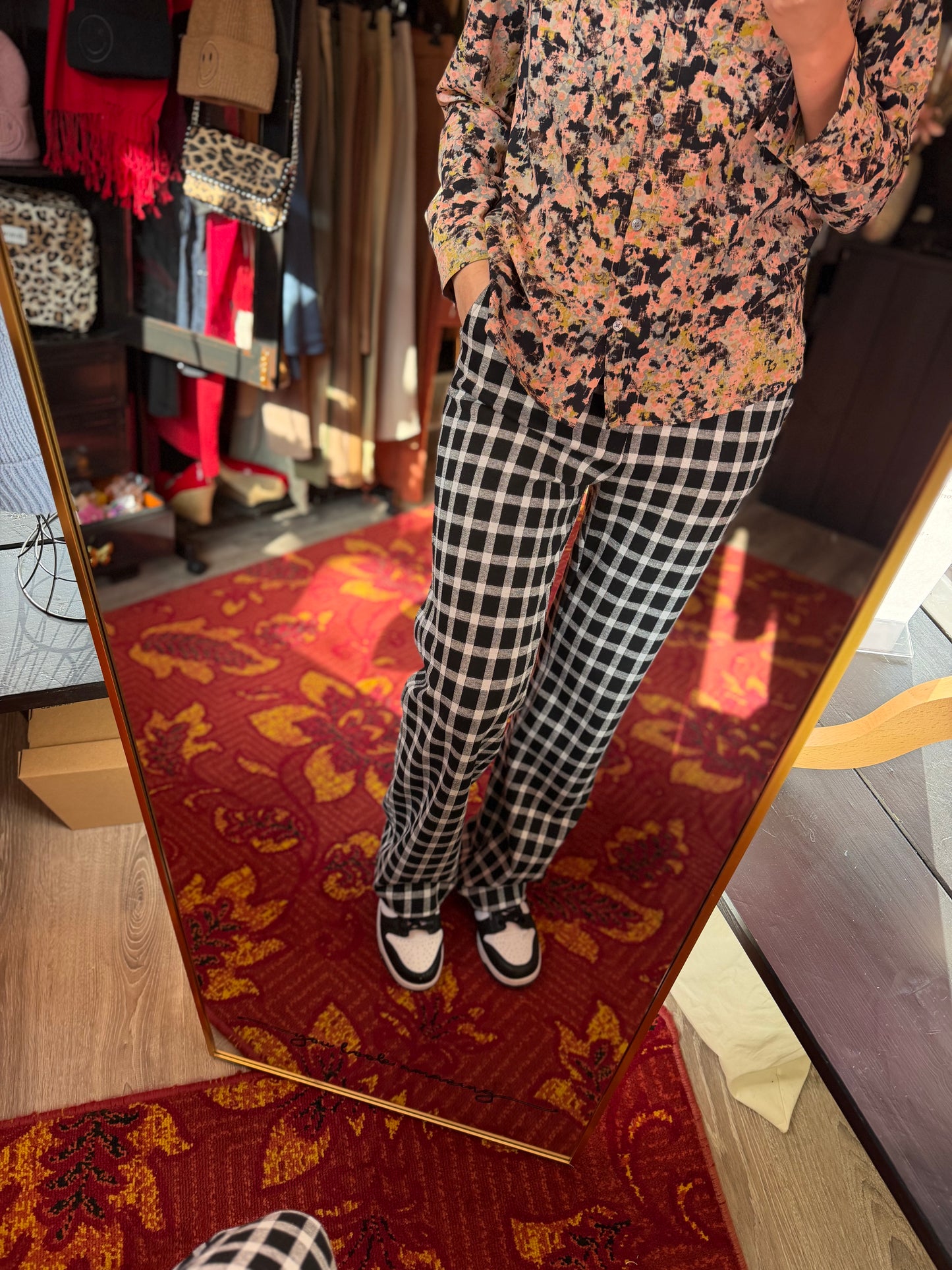 283-107 Simple broek maat M