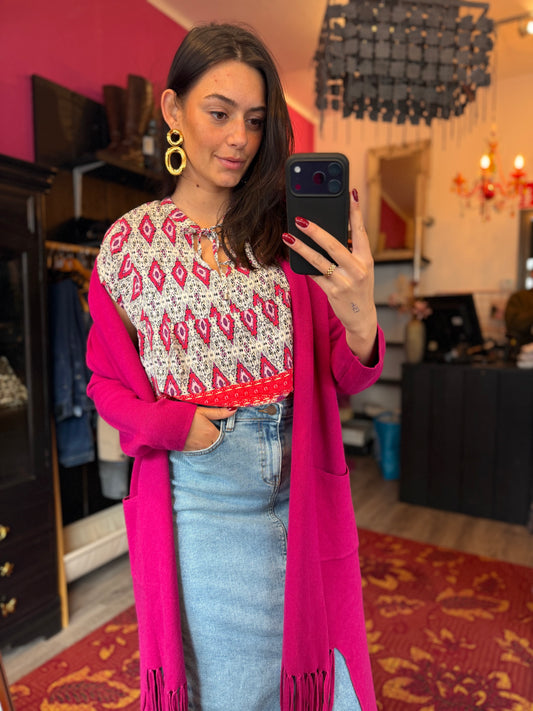 269-186 Smashed Lemon blouse maat XL