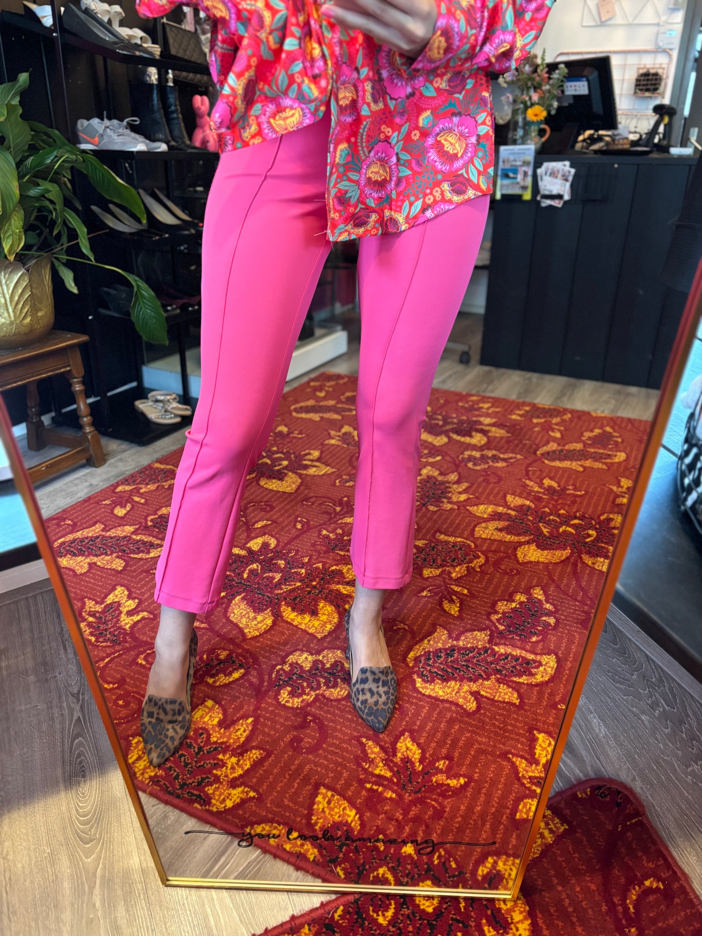 15-109 Cambio broek roze maat S