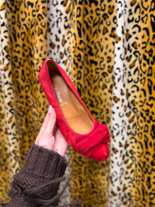 478-67 Voltan ballerina rood maat 38.5