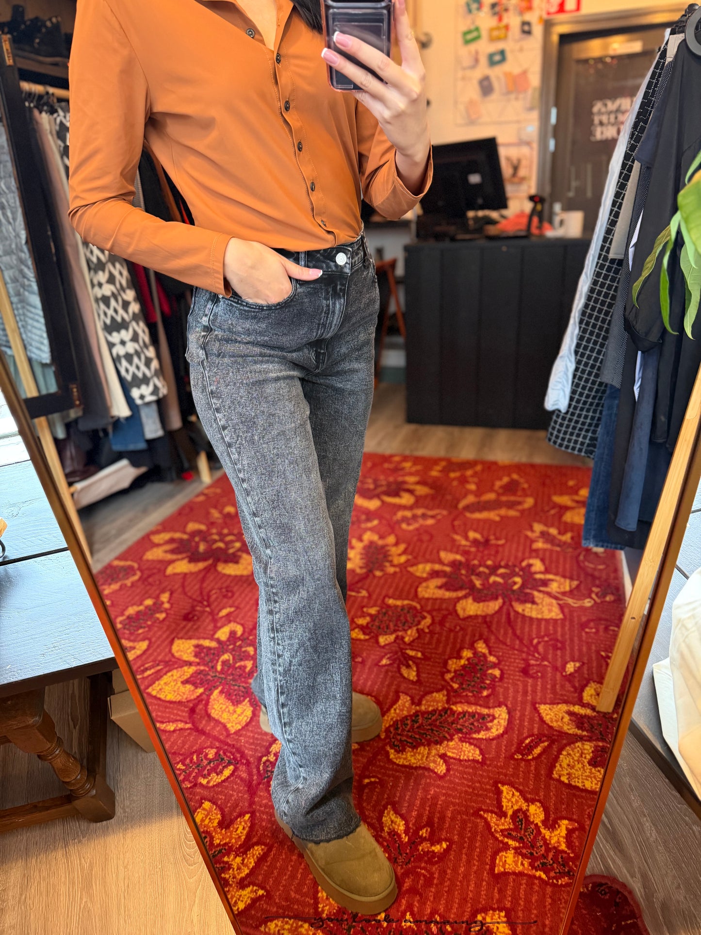 218-14 Queen of hearts jeans maat 38