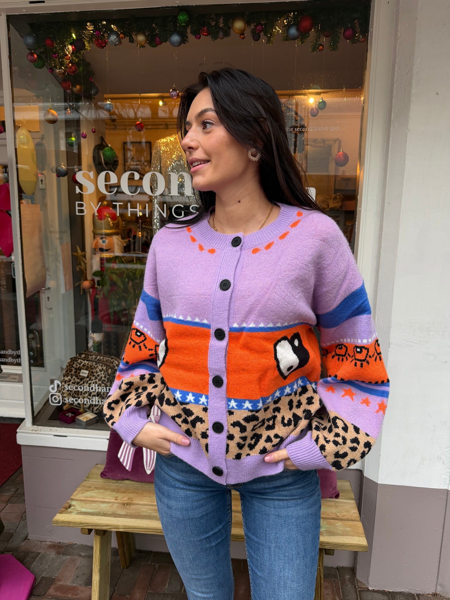 400-160 Gimme vest paars maat L/XL