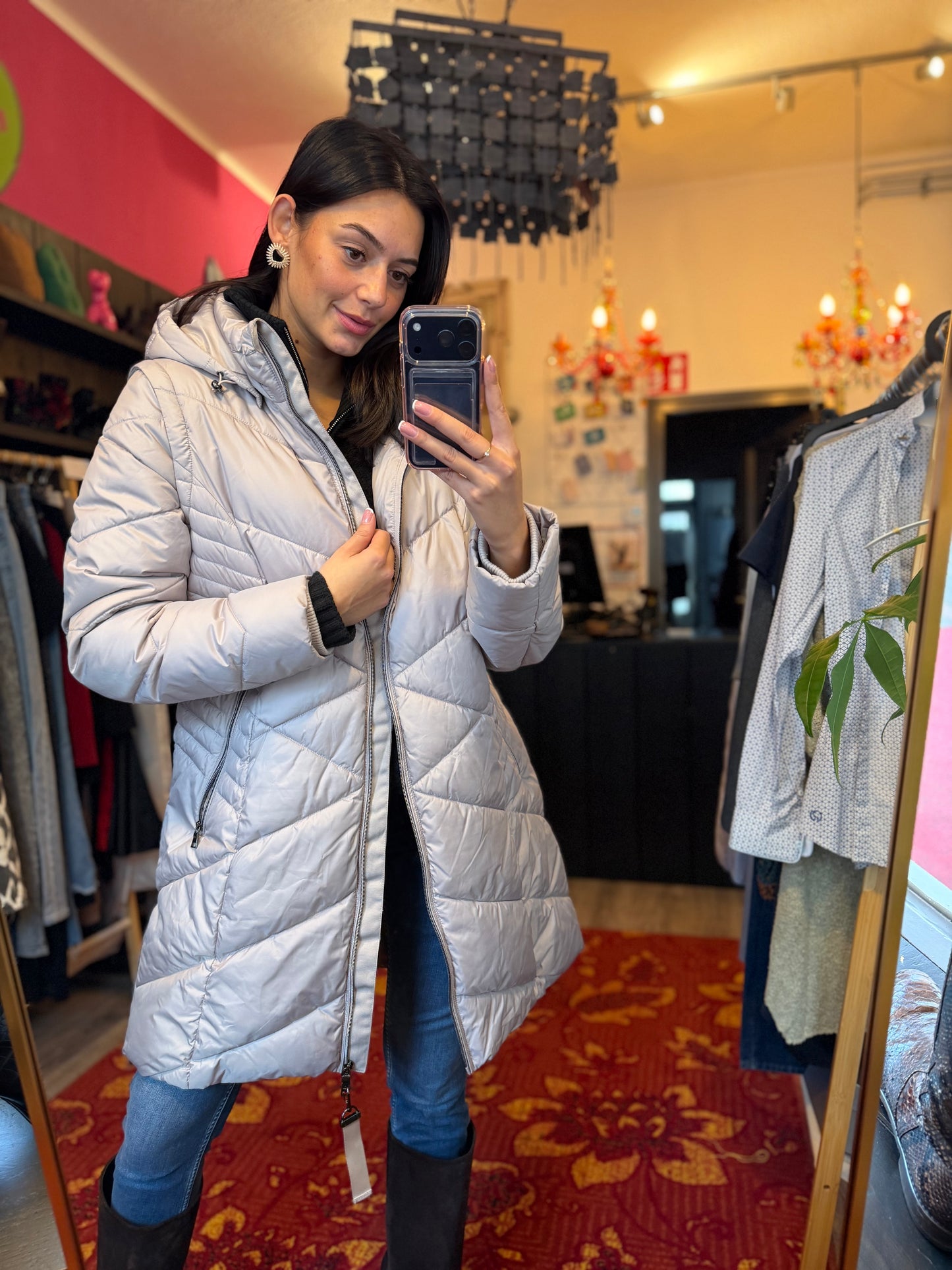 452-111 Adagio parka jas maat 44