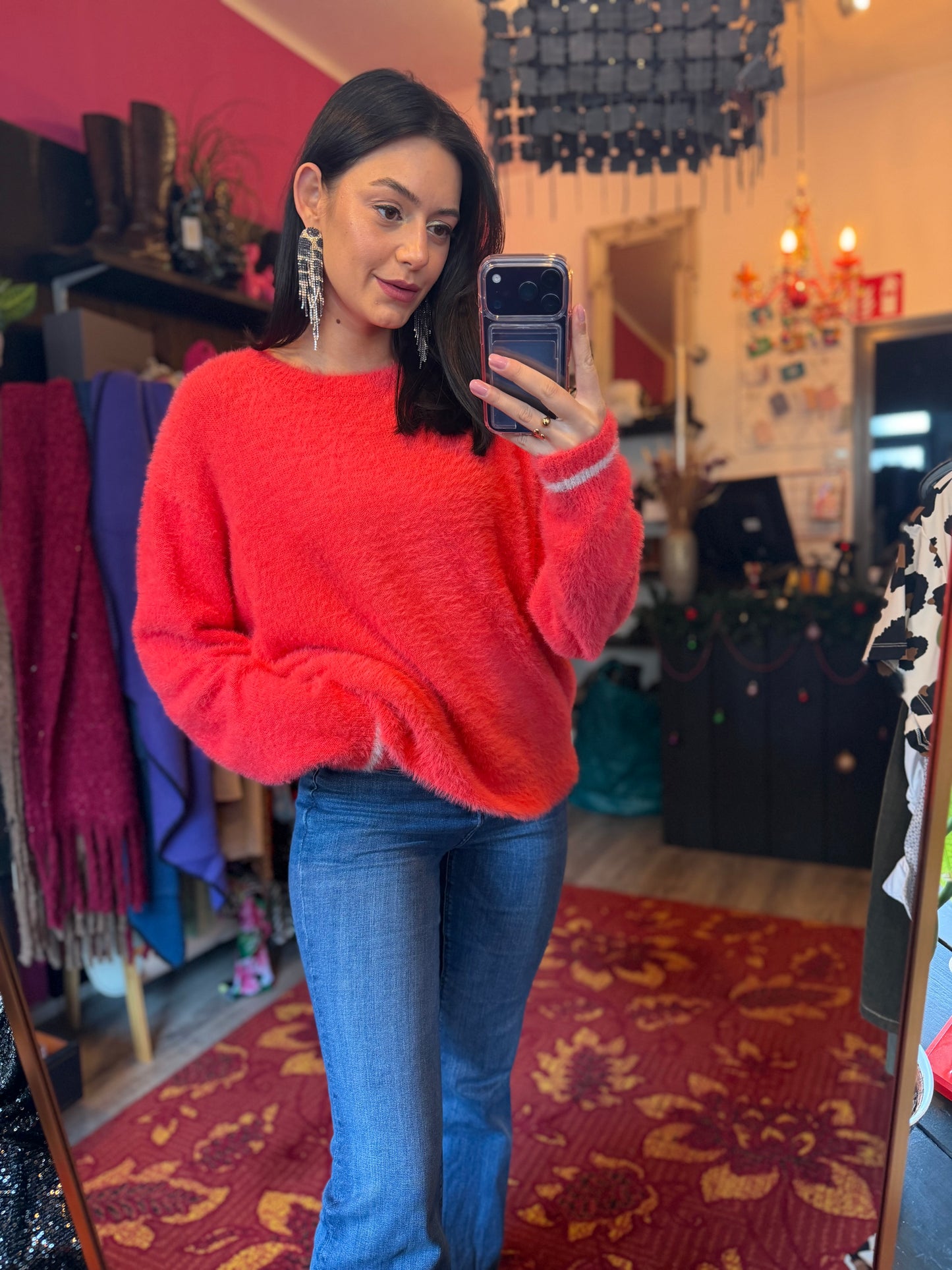 452-119 Anna blue trui maat 44