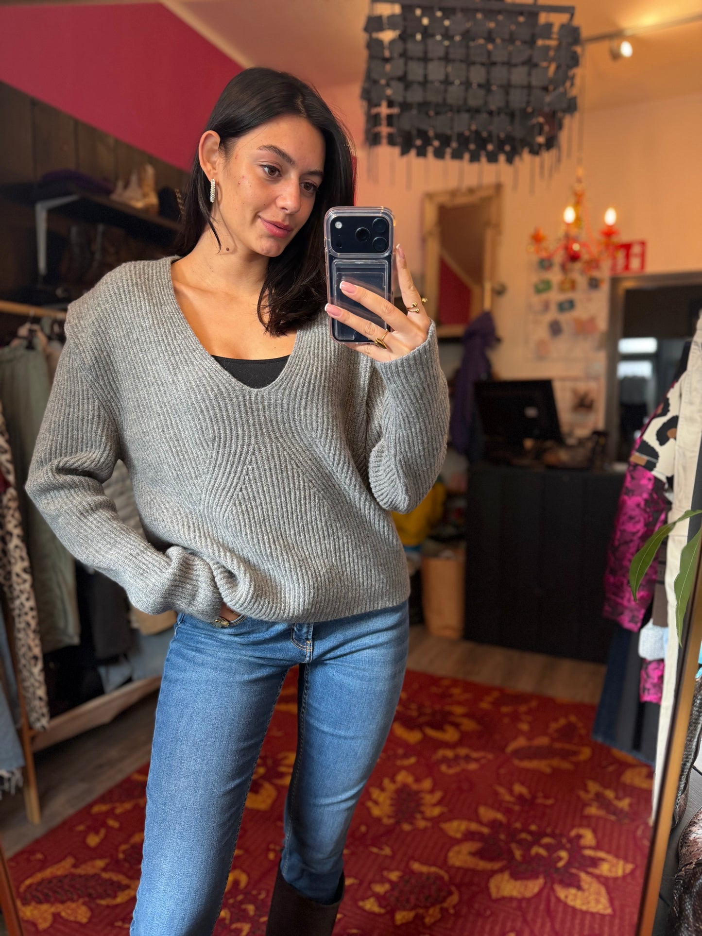 218-20 Drykorn trui maat L