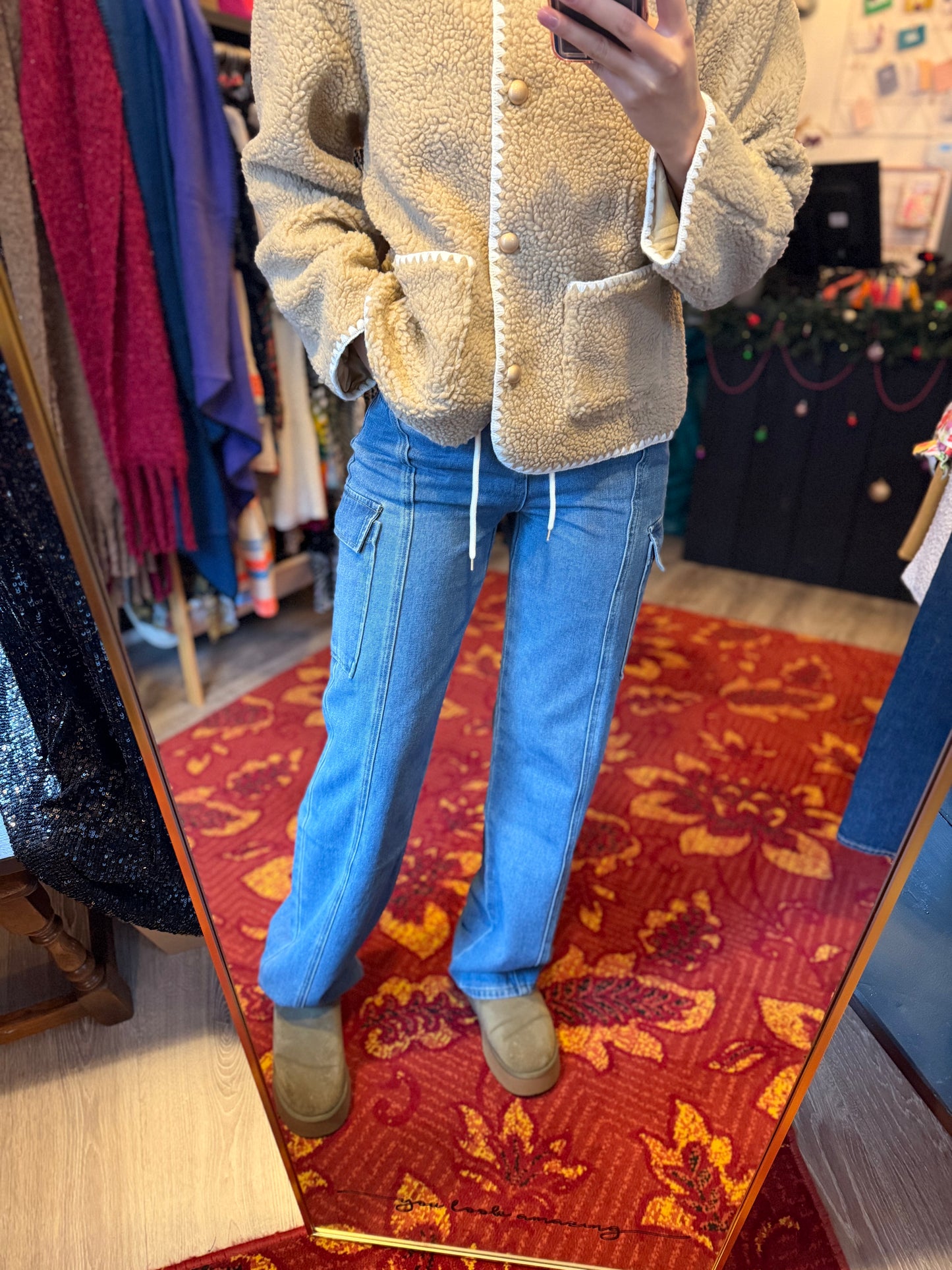 400-165 Cargo jeans maat S