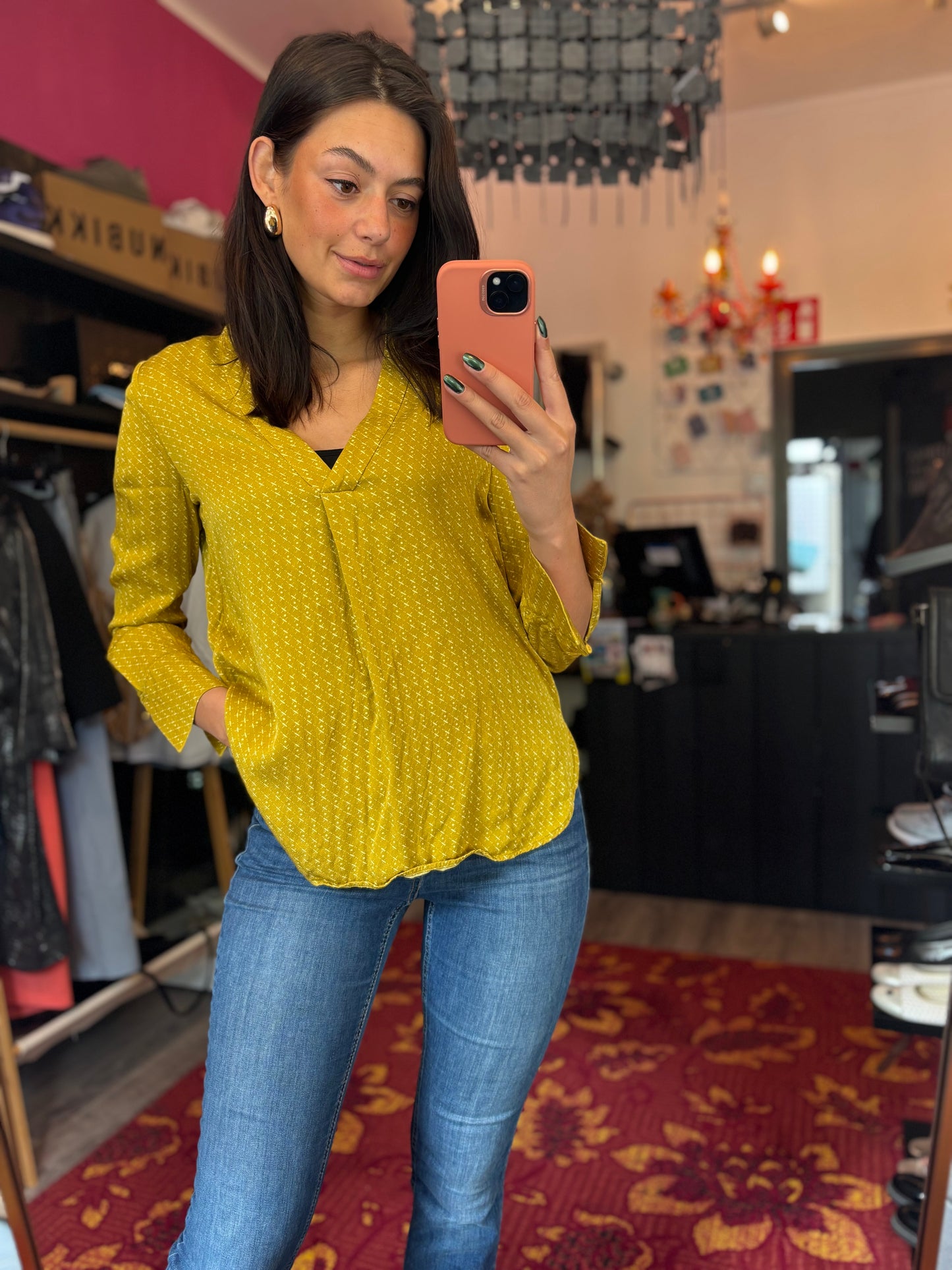 437-5 Samsoe Samsoe blouse maat 36/38