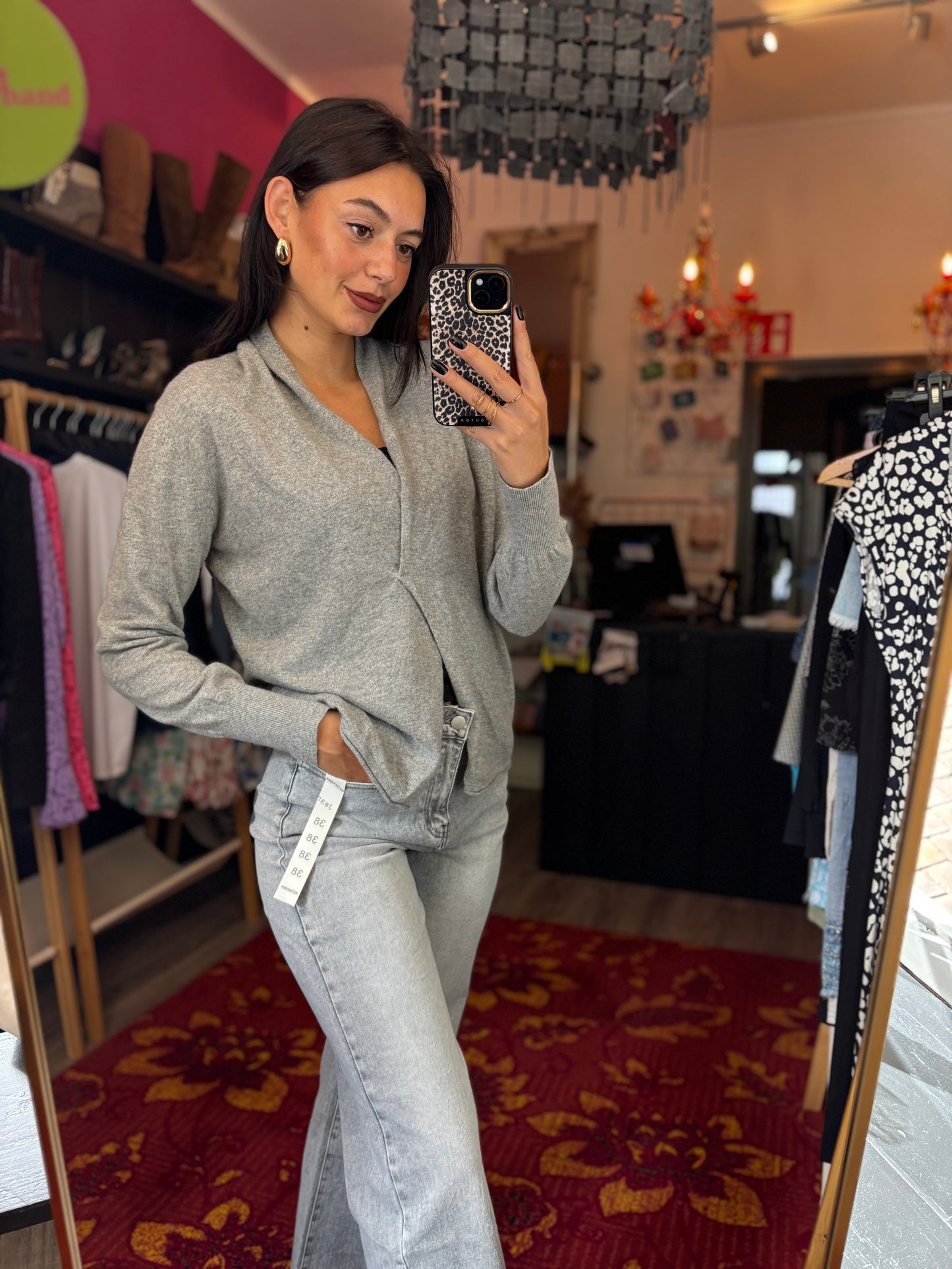 400-122 Blanche trui maat XL