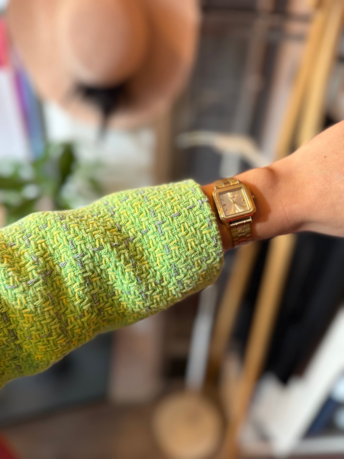 431-29 Mango tweed jasje maat S