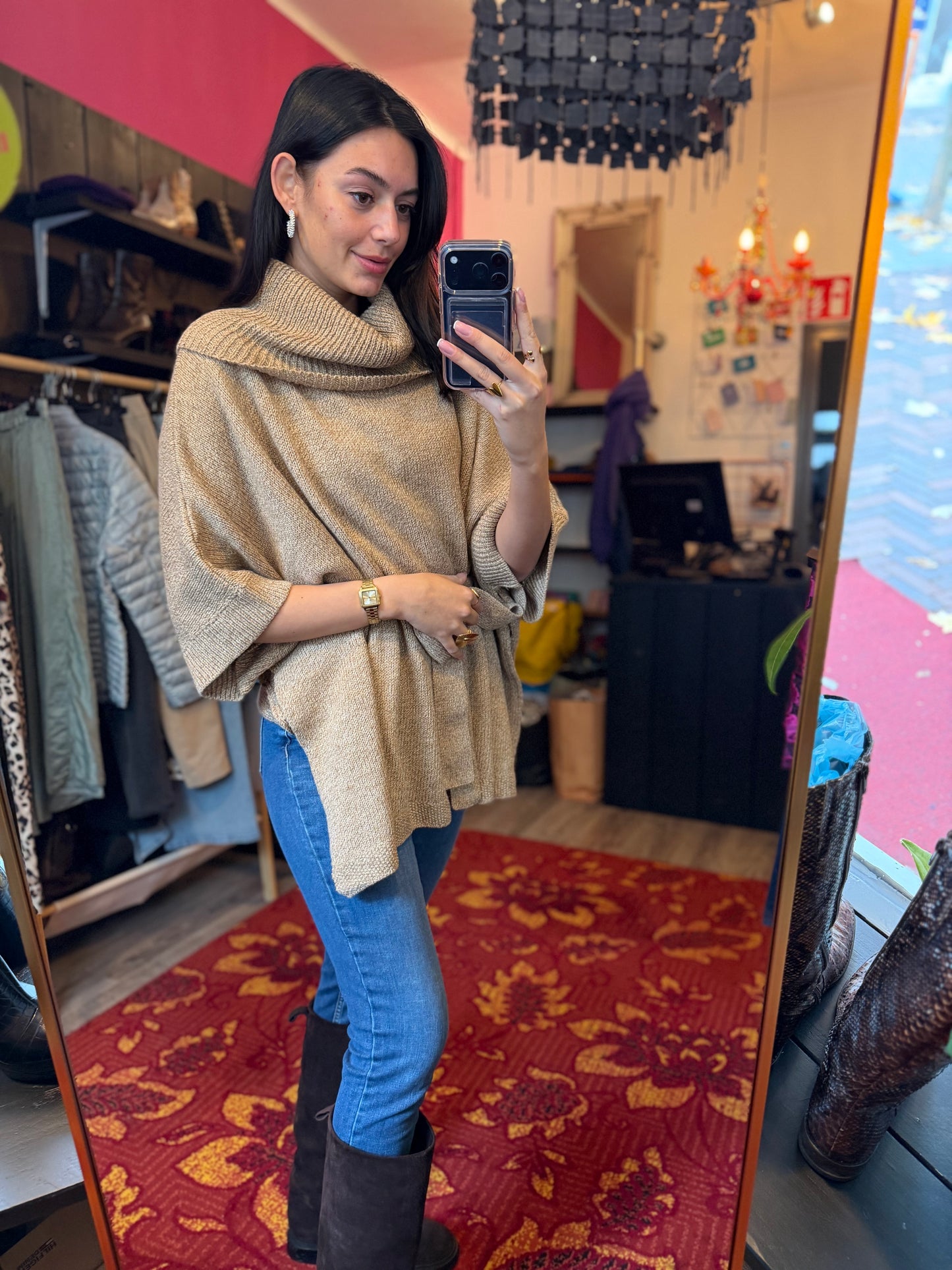 494-4 Hes vest beige/creme one size