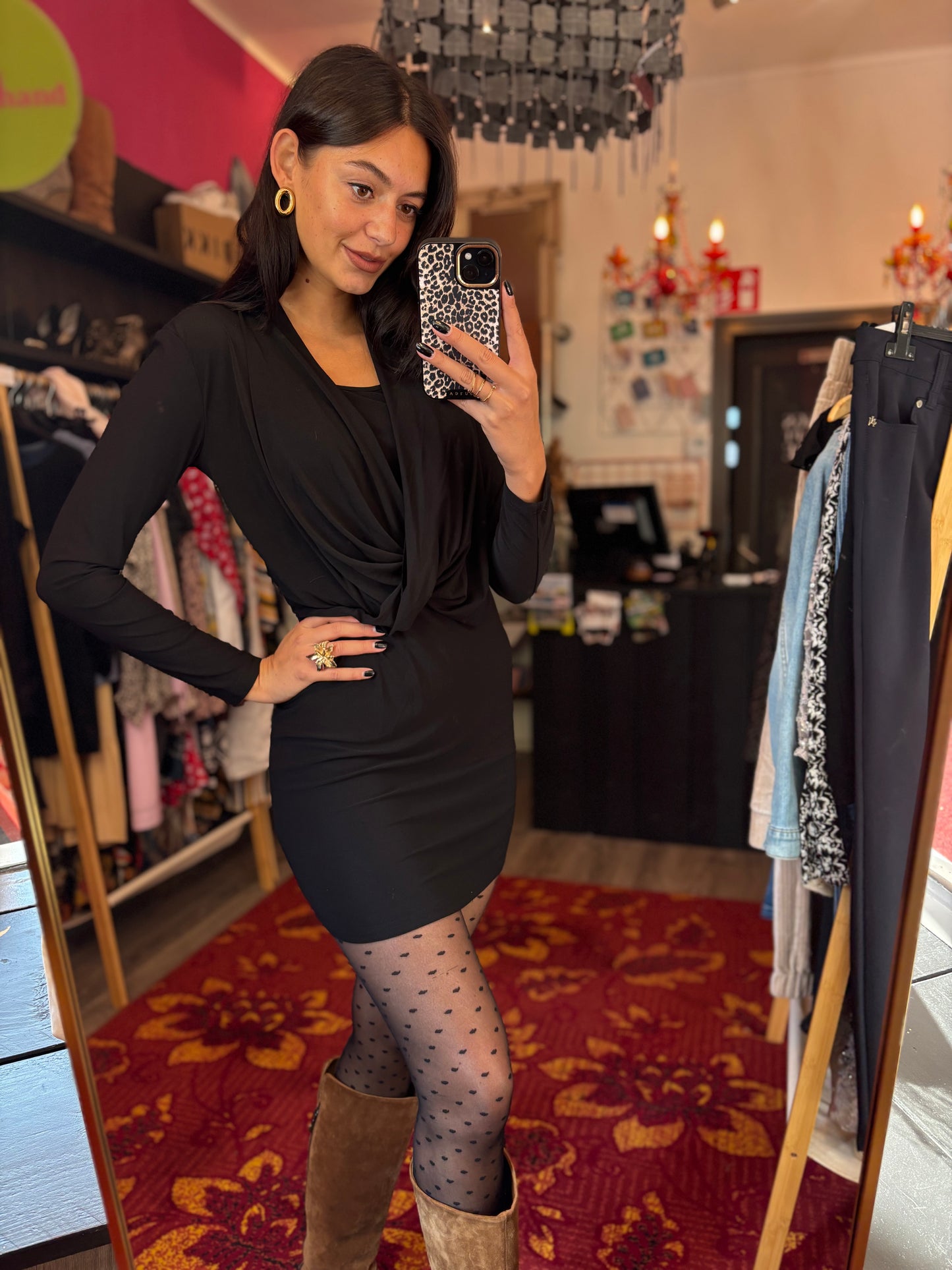 411-125 Vila jurk maat M