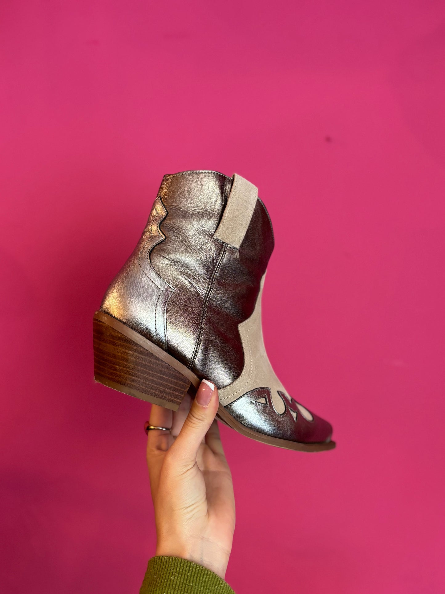 480-1 Manfield cowboy enkellaars maat 39