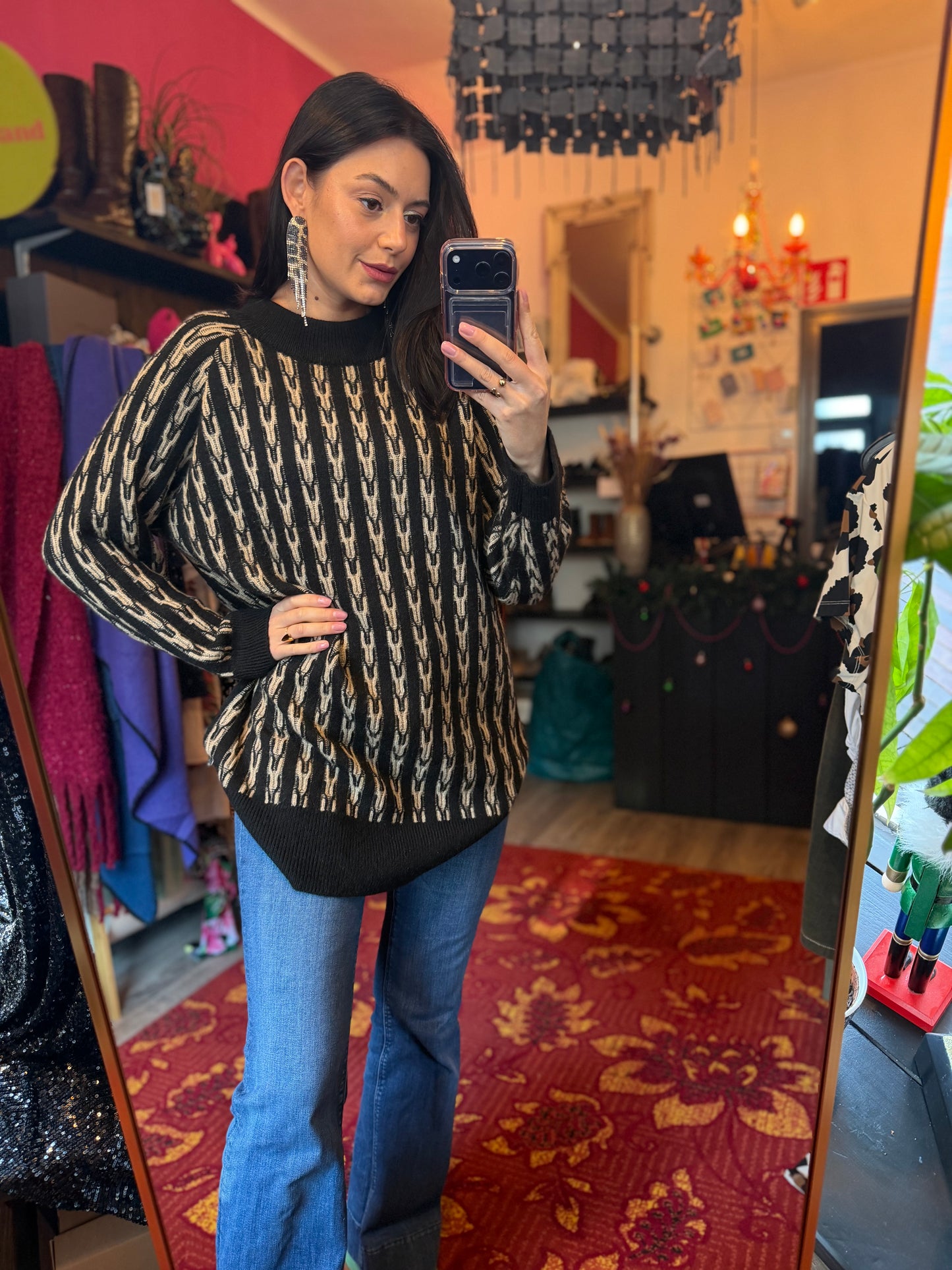 452-120 Poools trui maat 44