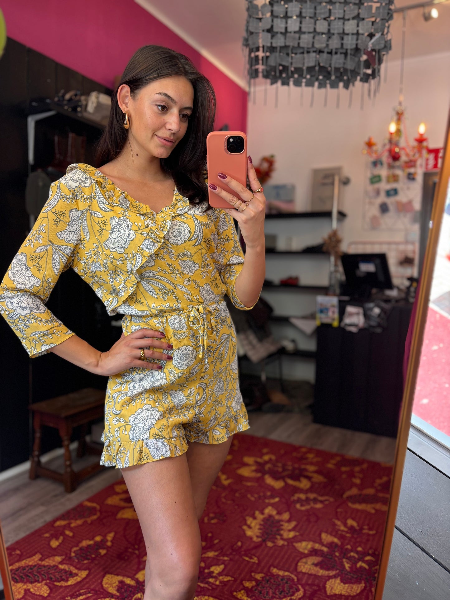 458-24 Lofty Manner playsuit maat M