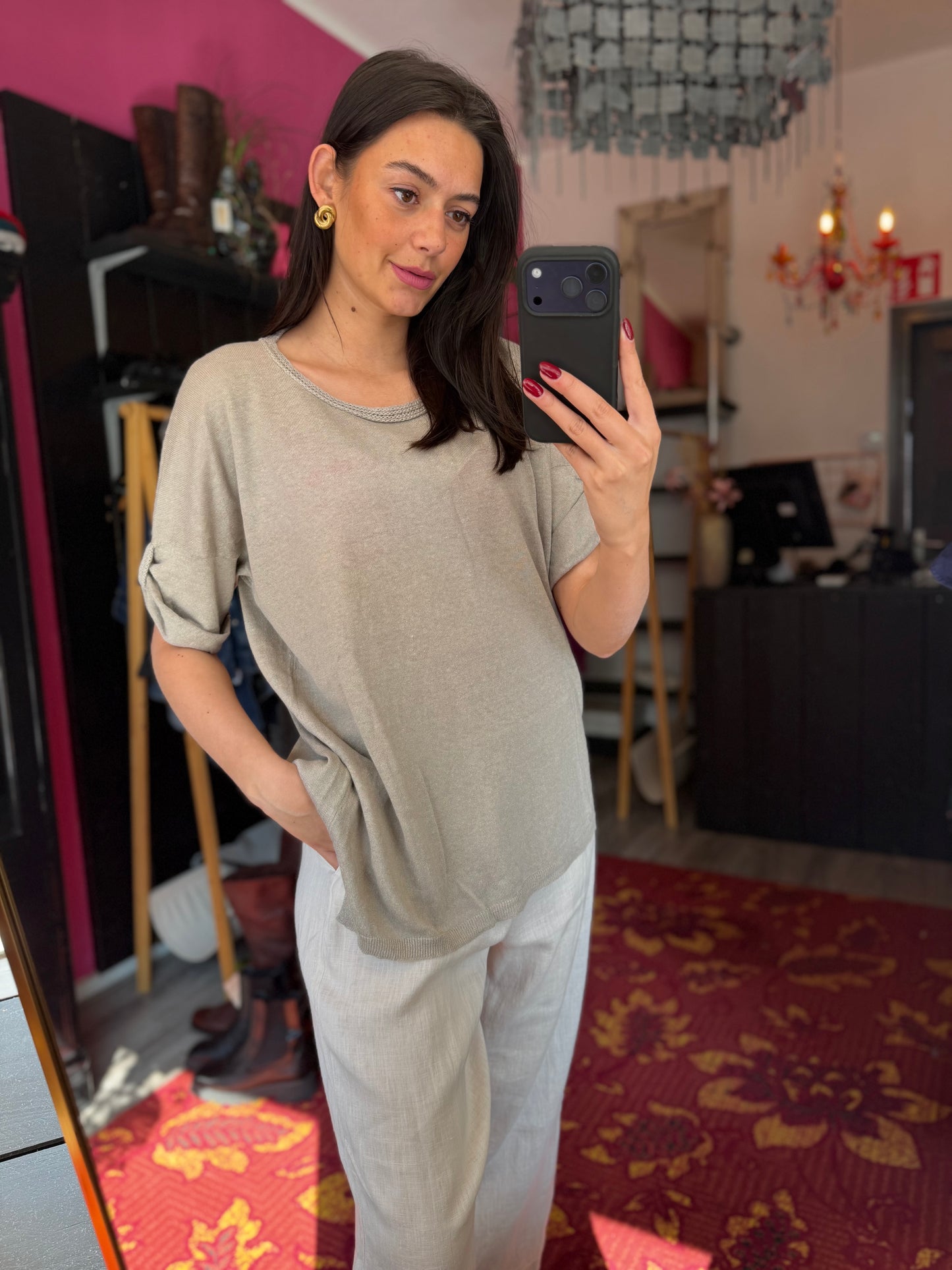 254-112 Le Tricot Perugia trui maat 42