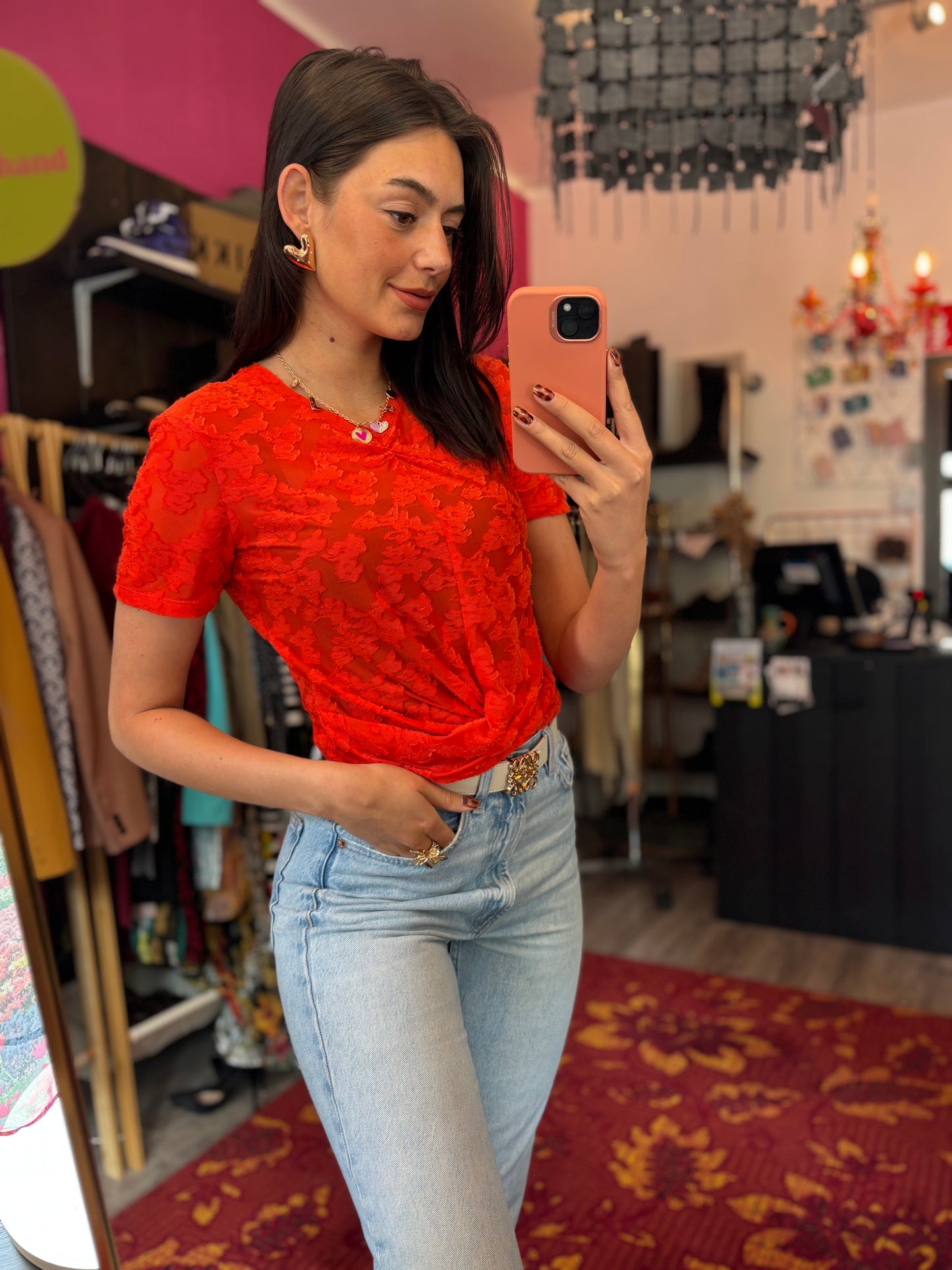 67-44 Zara top size S