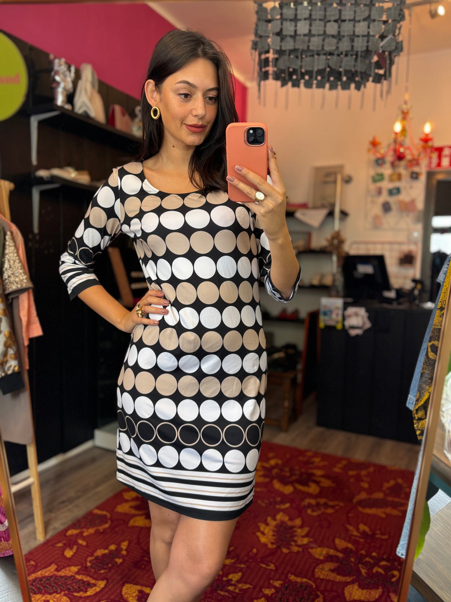 284-132 Al paradise jurk maat S