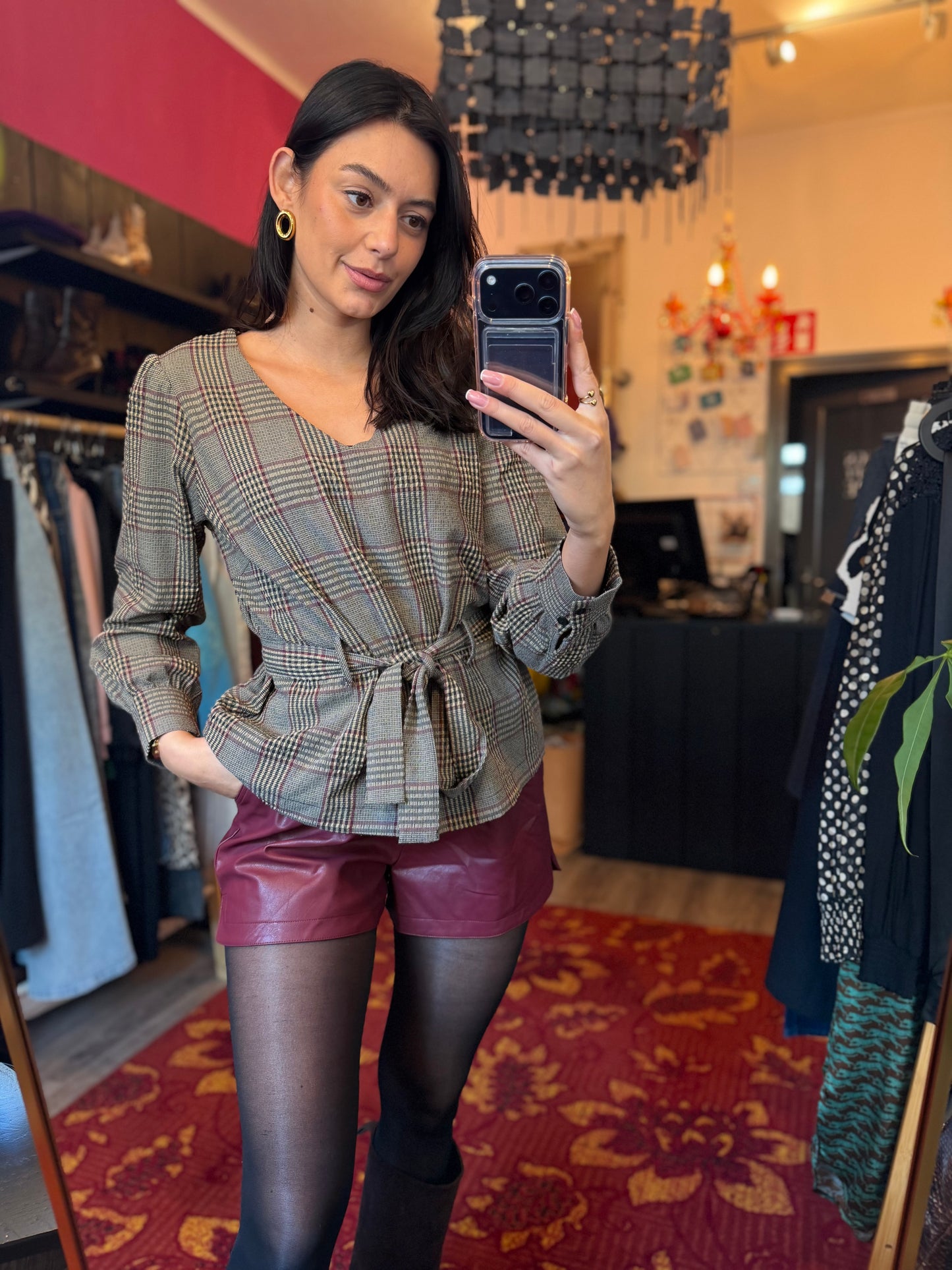 491-1 Geisha top maat L