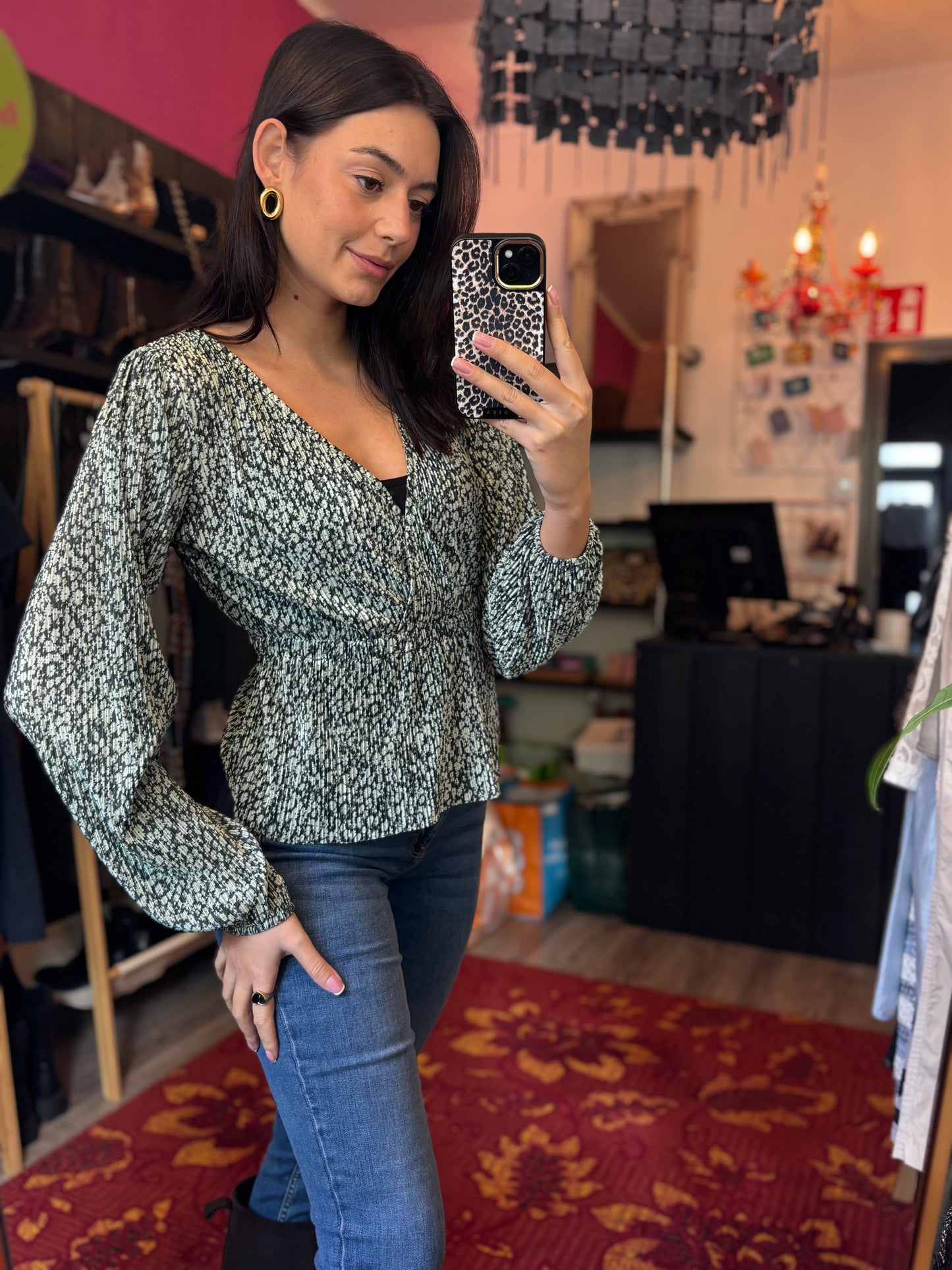 490-12 Costes blouse maat S