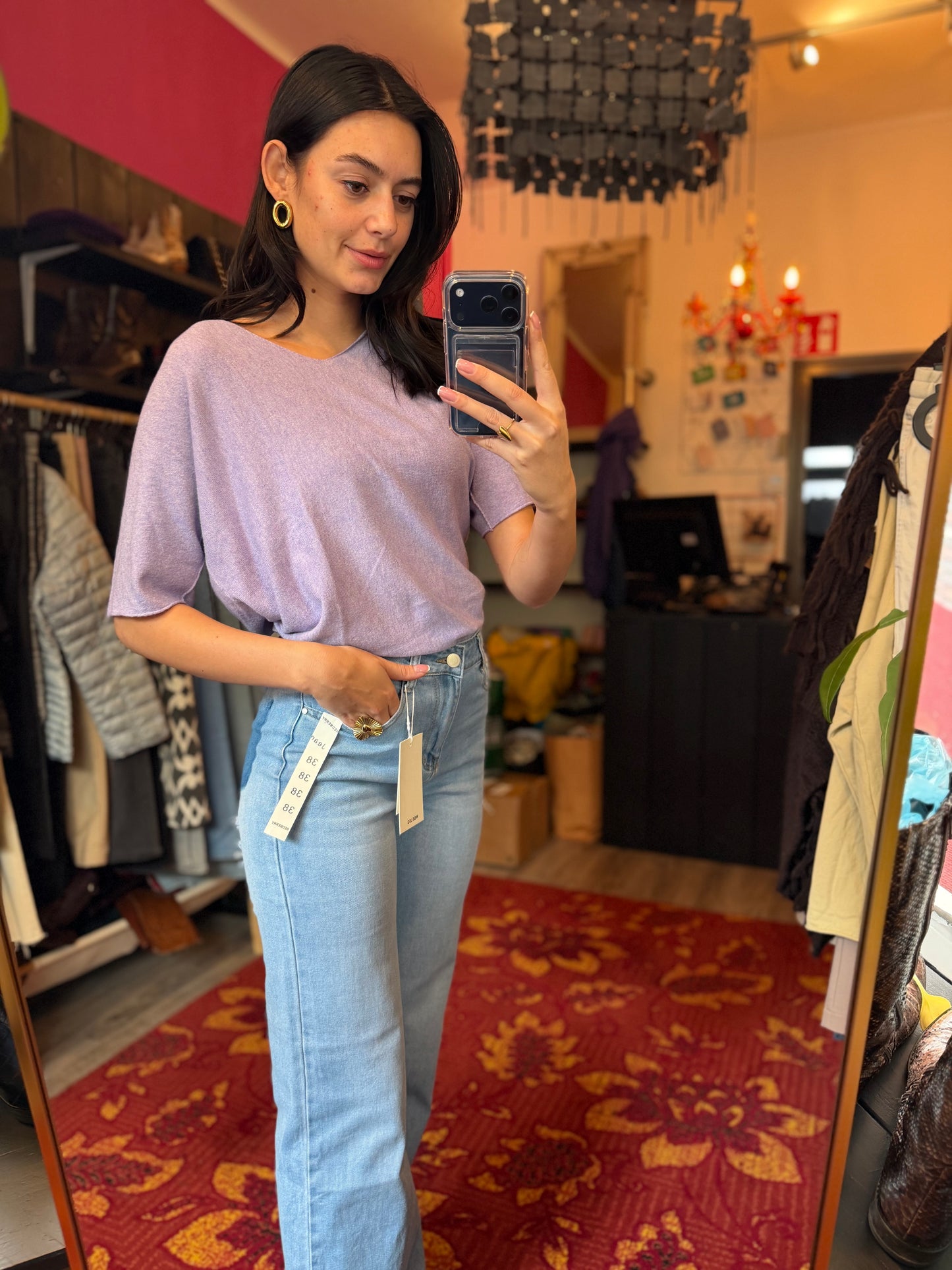 283-94 Viscose trui maat S/M/L